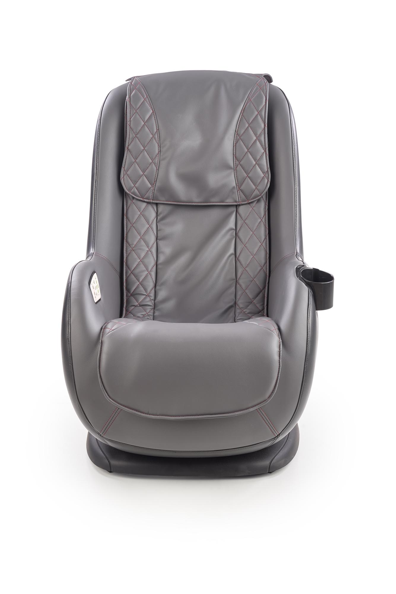 DOPIO fotel wypoczynkowy z funkcją masażu popielaty dopio fotel wypoczynkowy z funkcją masażu popielaty