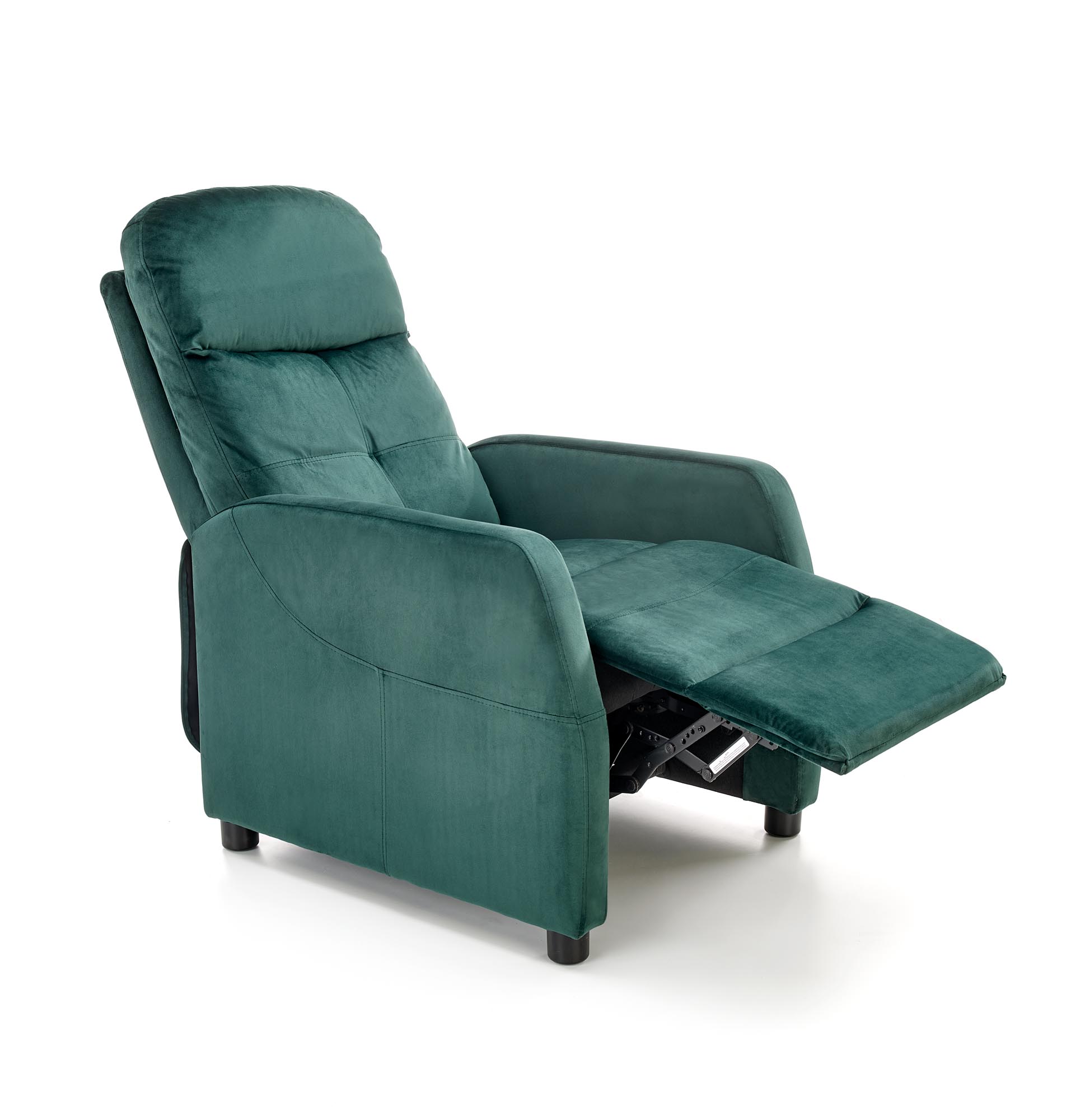 FELIPE 2 fotel wypoczynkowy ciemny zielony, BLUVEL #78 felipe 2 fotel wypoczynkowy ciemny zielony, bluvel #78
