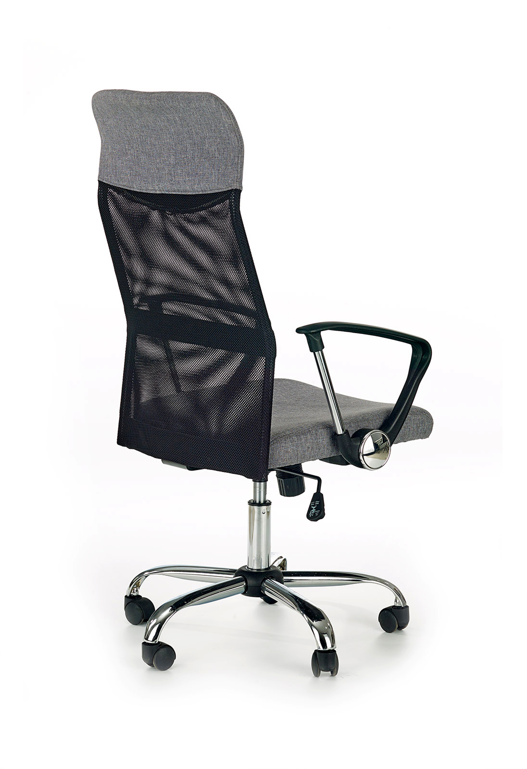 Fotel biurowy Vire 2 - popiel czarny fotel do biura