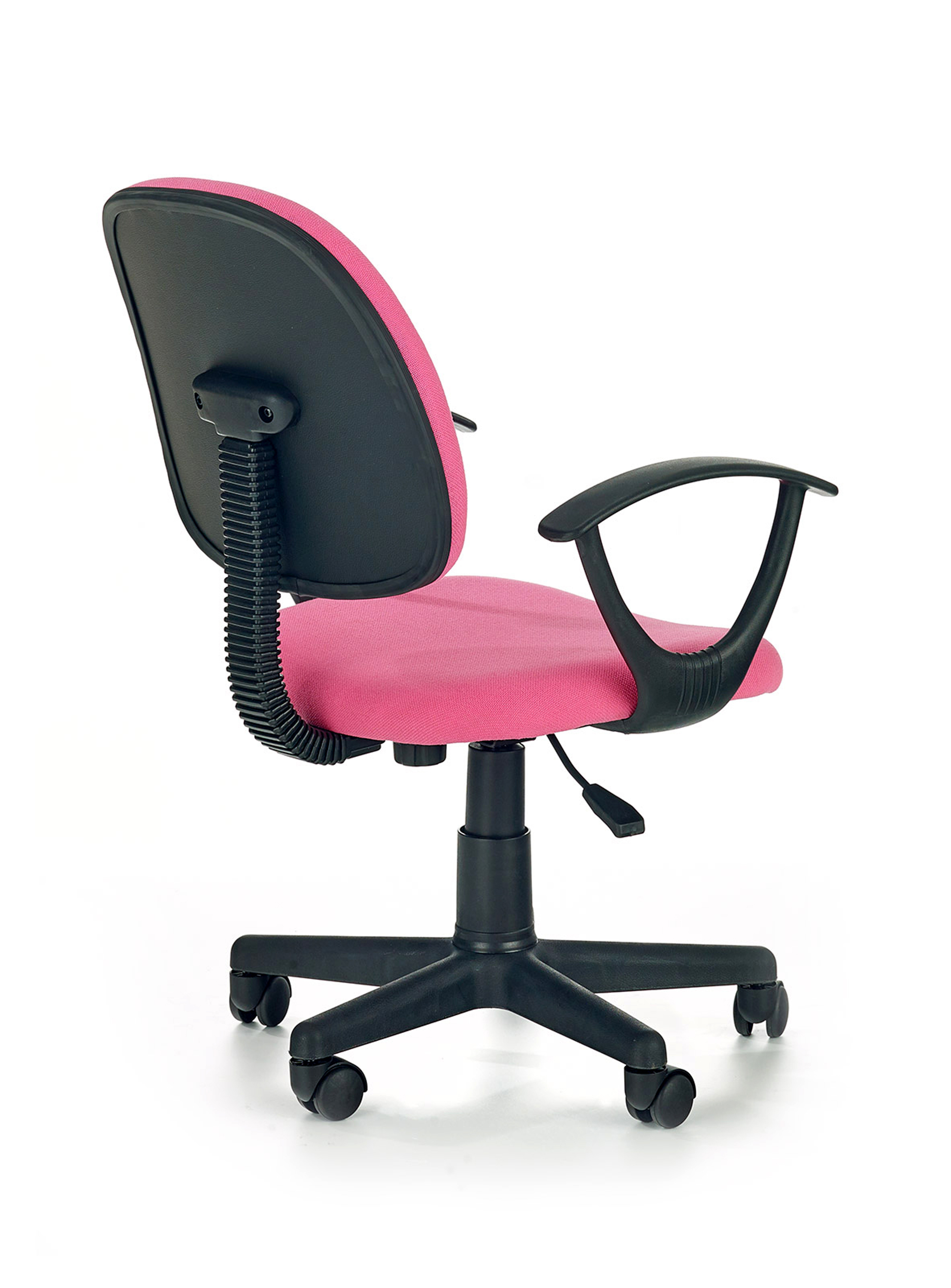 Fotel obrotowy Darian Bis - różowy fotel obrotowy darian bis - różowy