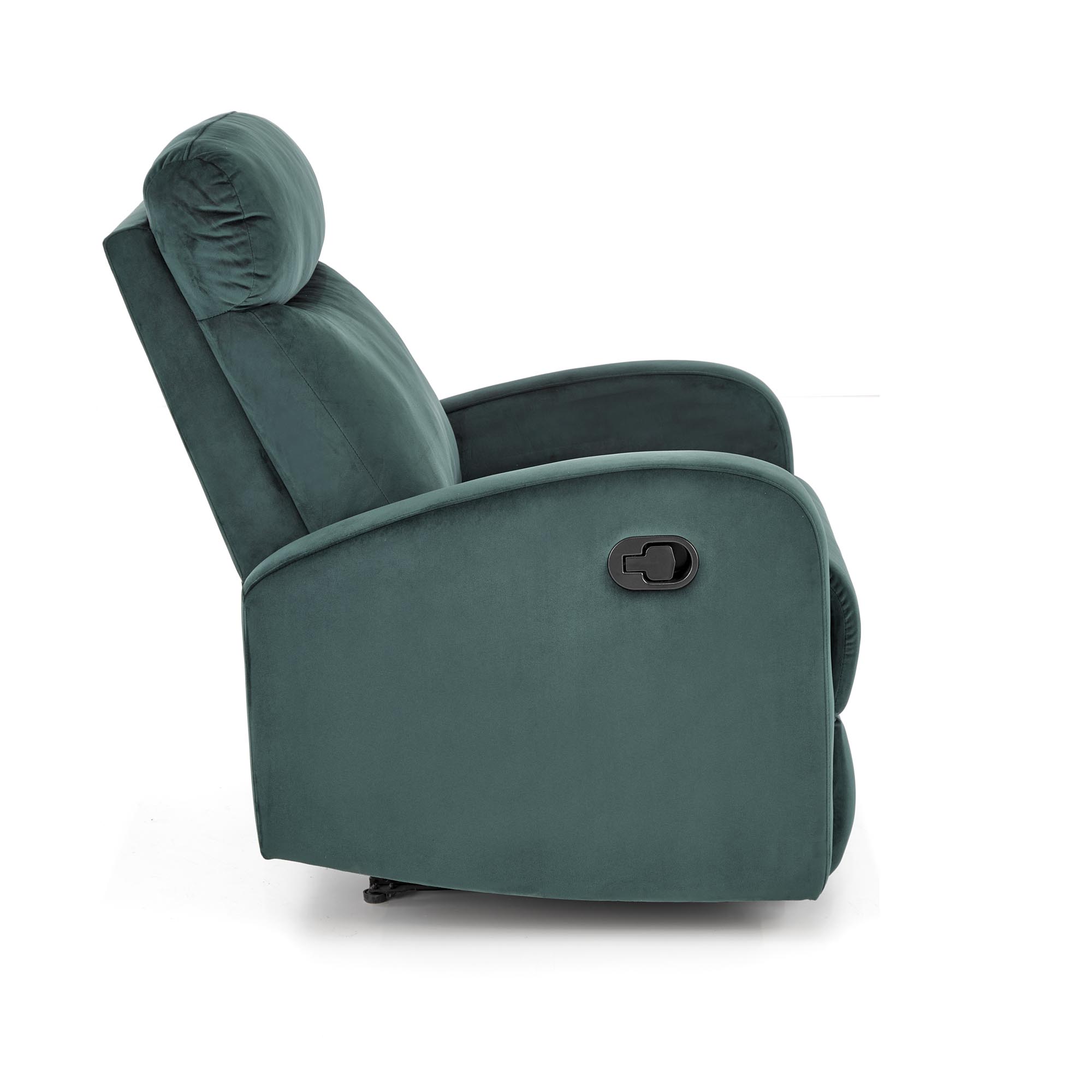 Fotel rozkładany z funkcją kołysania Wonder - ciemna zieleń fotel rozkładany z funkcją kołysania wonder - ciemna zieleń