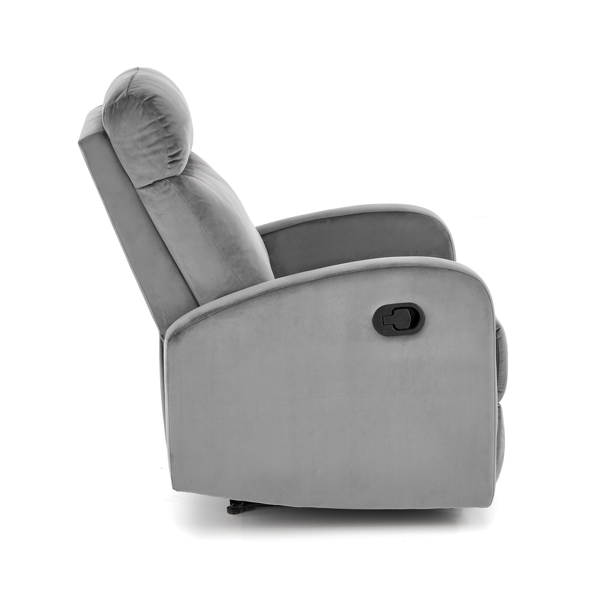 Fotel rozkładany z funkcja kołysania Wonder - popiel fotel rozkładany z funkcja kołysania wonder - popiel