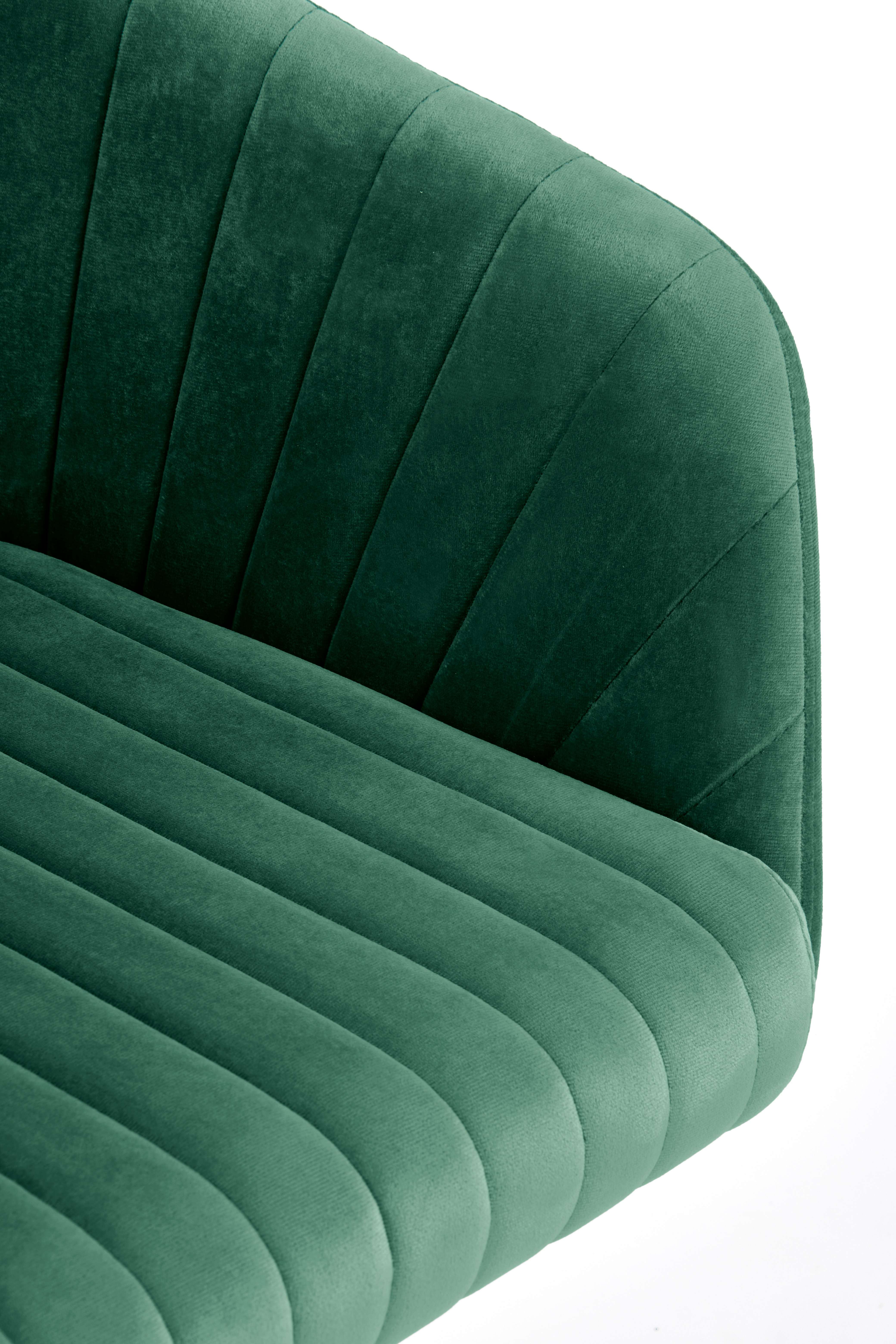FRESCO fotel młodzieżowy ciemny zielony velvet fresco fotel młodzieżowy ciemny zielony velvet