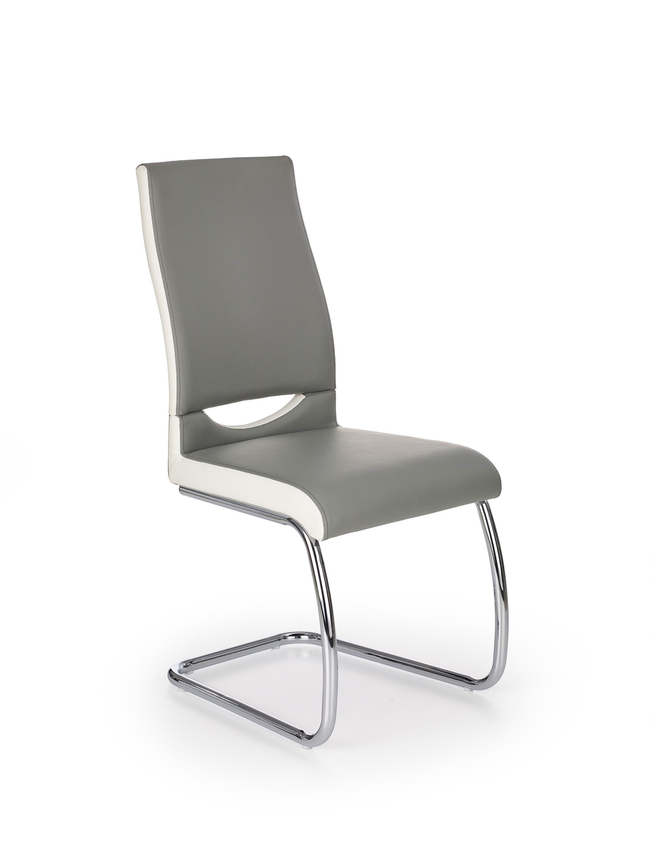 Krzesło K259 - popiel / biały k259 krzesło popiel / biały