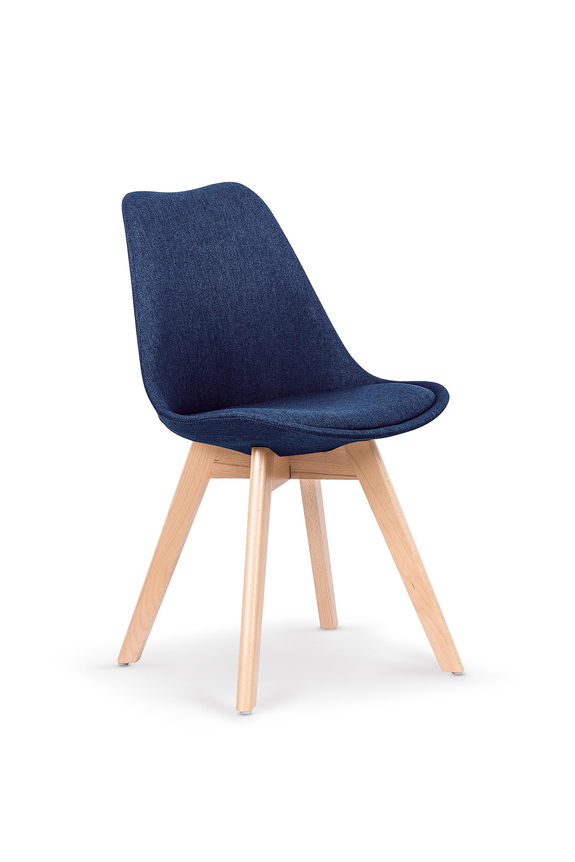 K303 krzesło ciemny niebieski / buk k303 krzesło ciemny niebieski / buk