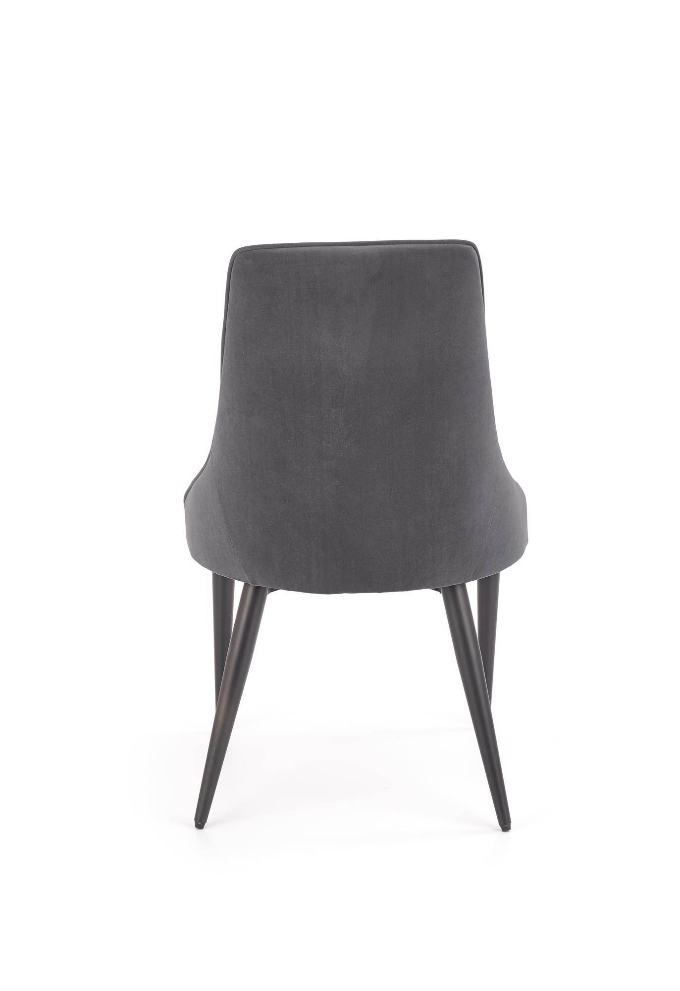 Krzeszło tapicerowane K365 - popiel grafitowe krzesło