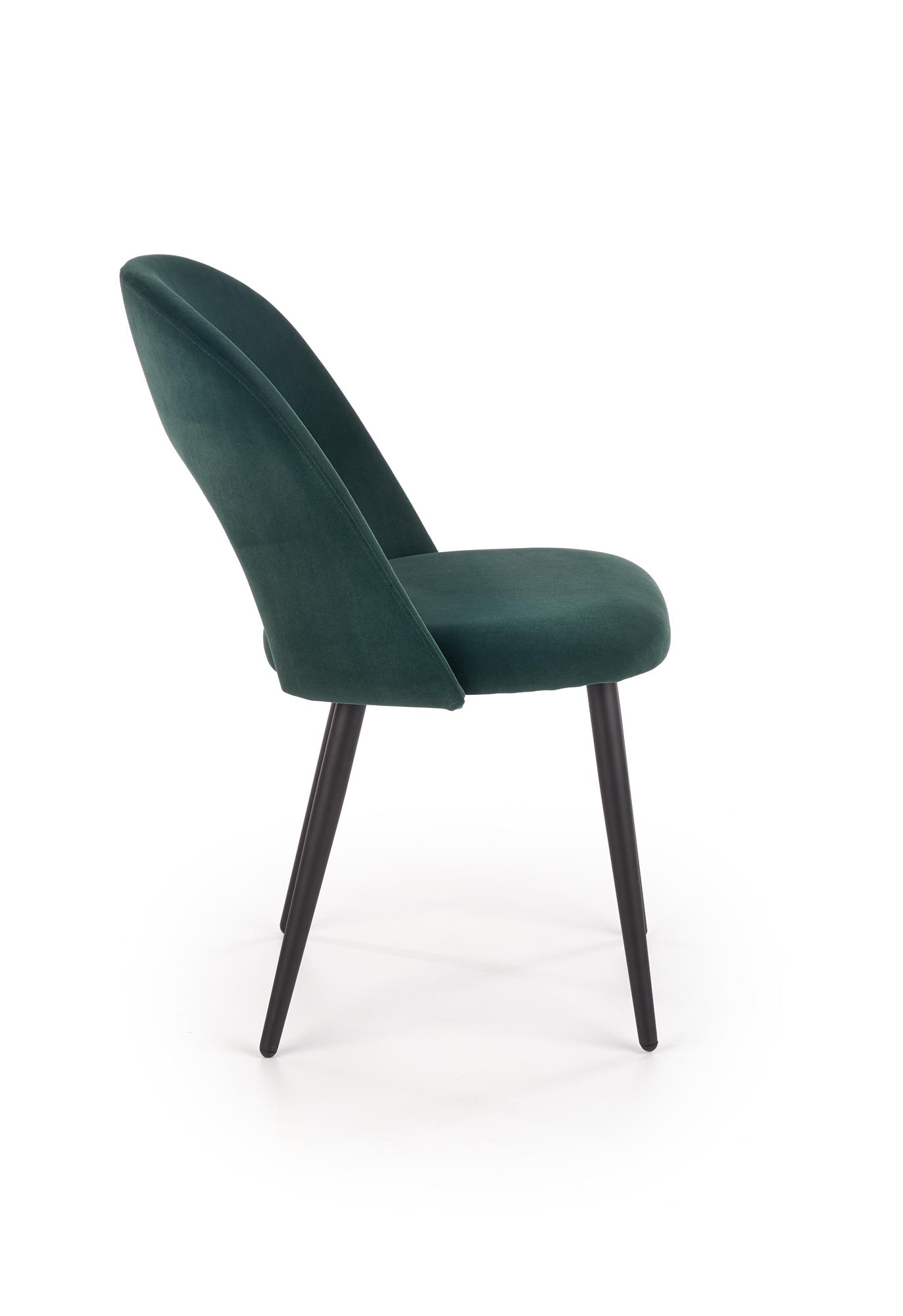 K384 krzesło ciemny zielony / czarny k384 krzesło ciemny zielony / czarny