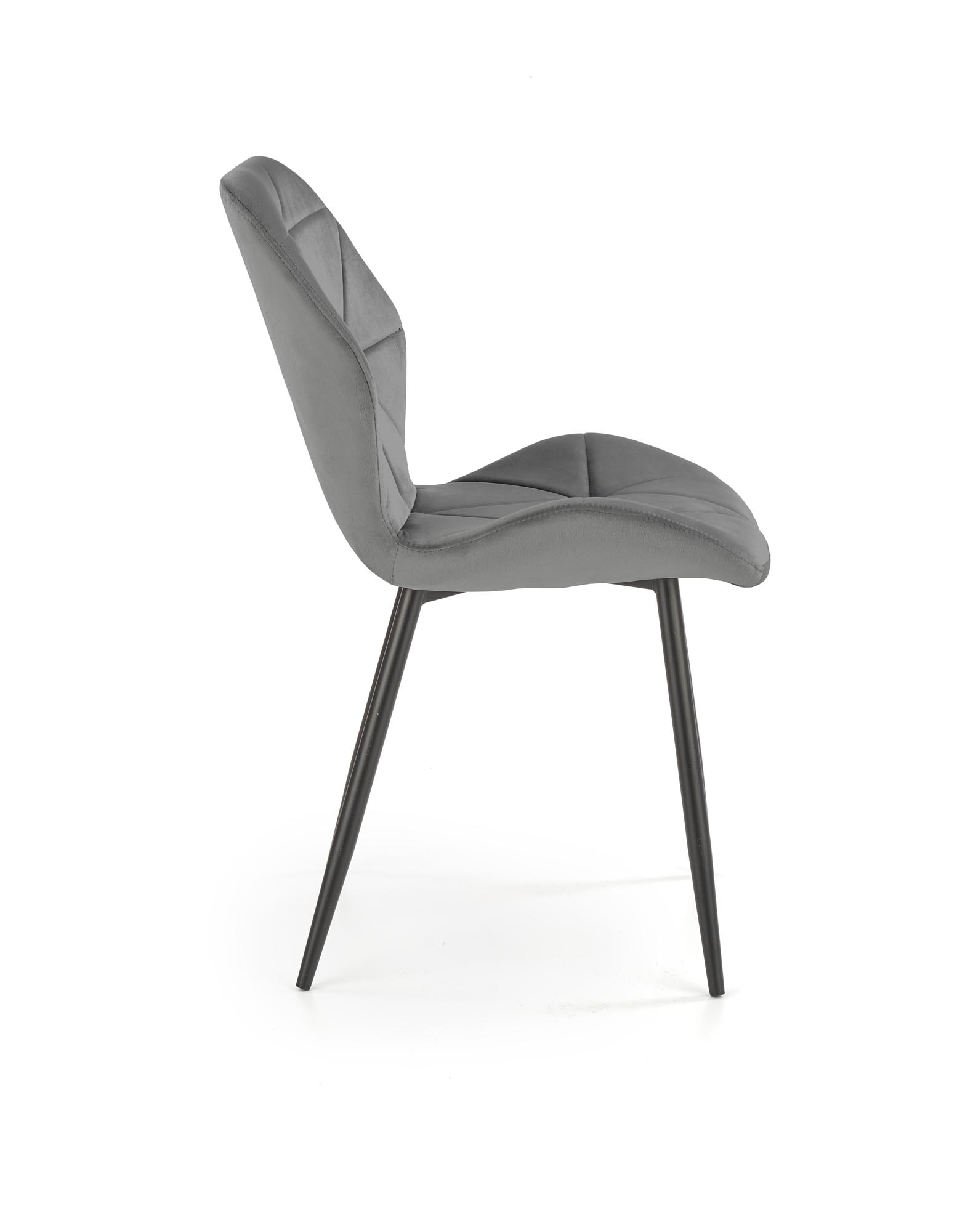 Krzesło tapicerowane K453 - popielaty k453 krzesło popielaty