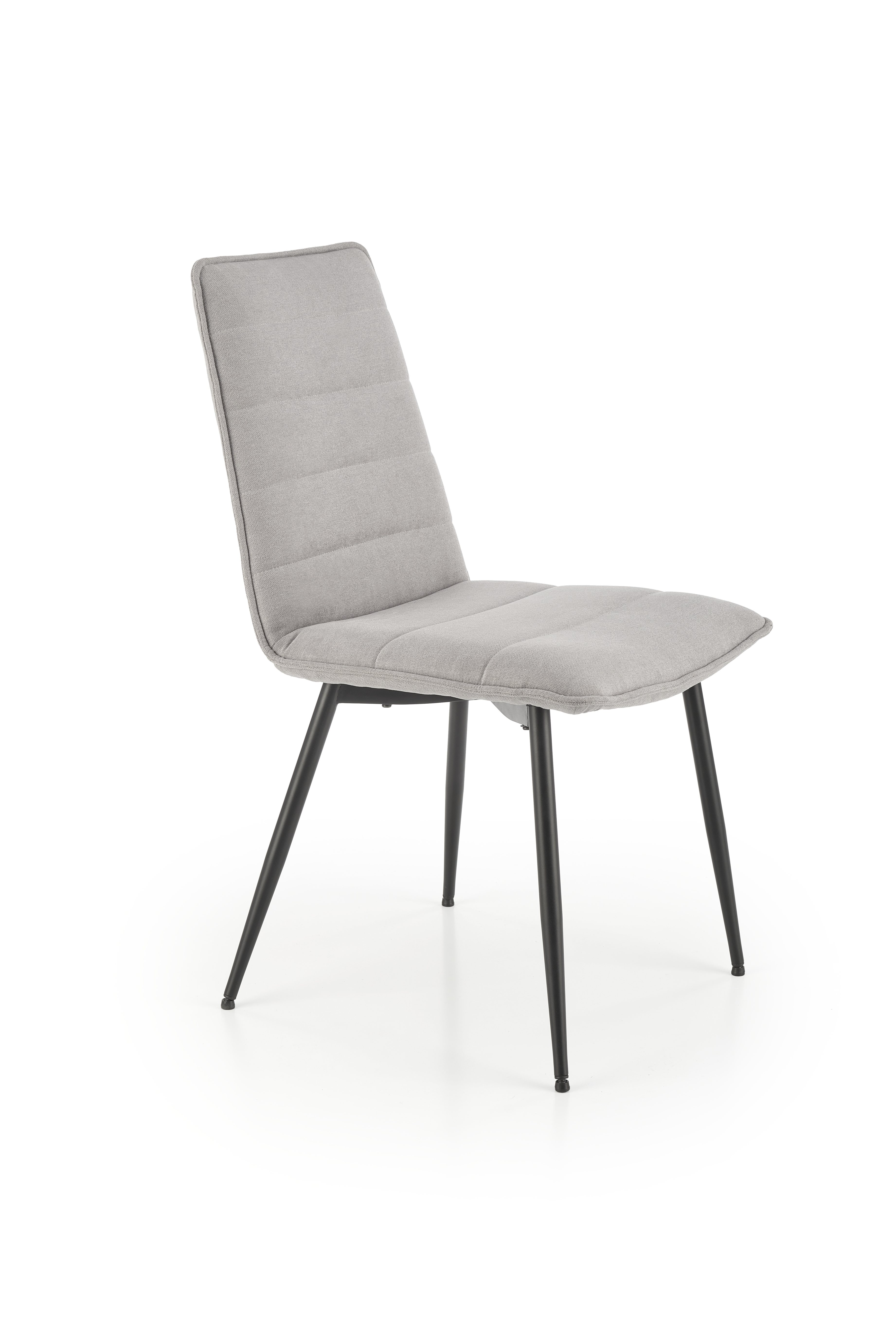 Krzeslo tapicerowane K493 - popielaty k493 krzesło popielaty (1p=4szt)