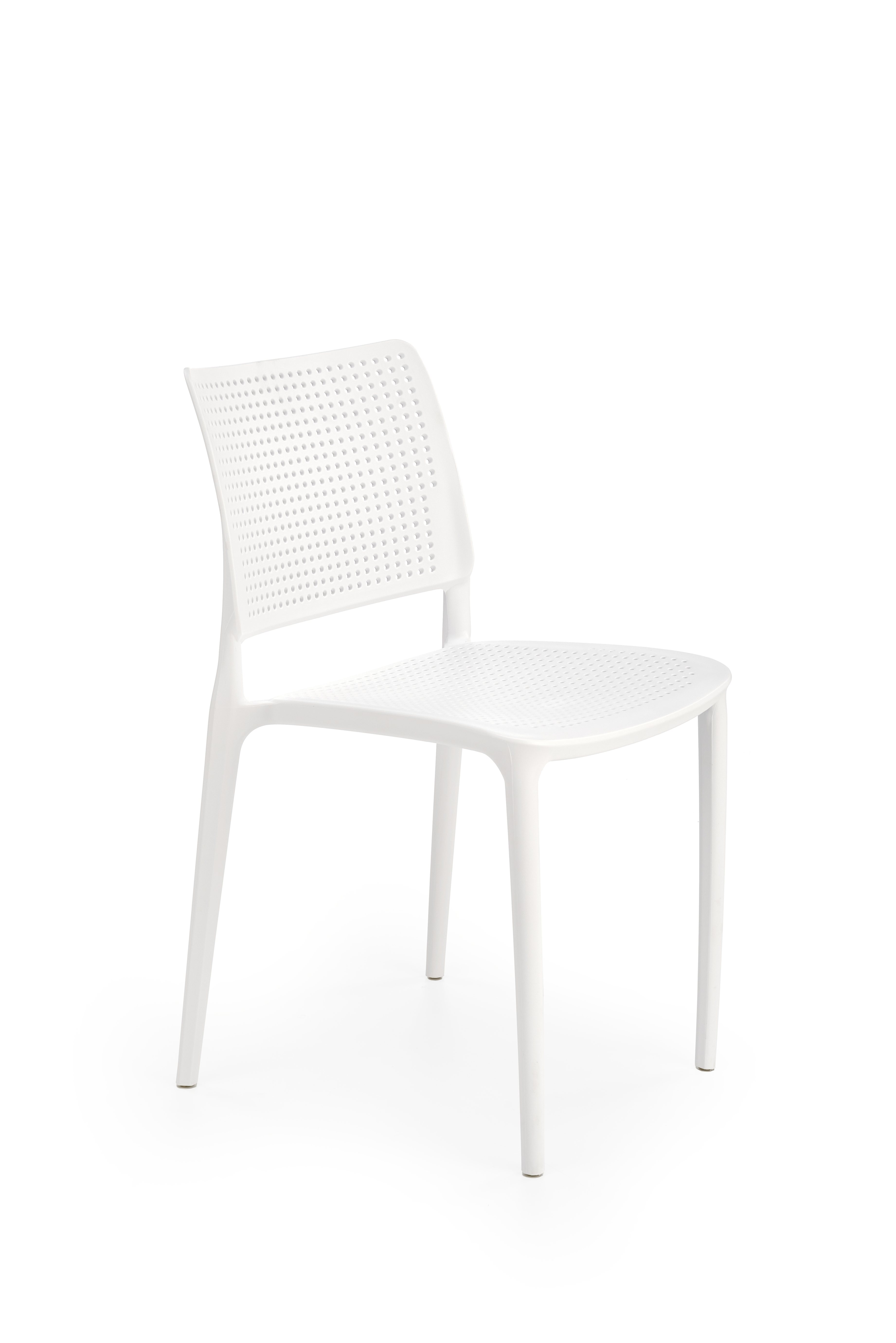 Krzesło z tworzywa K514 - biały k514 krzesło biały (1p=4szt)