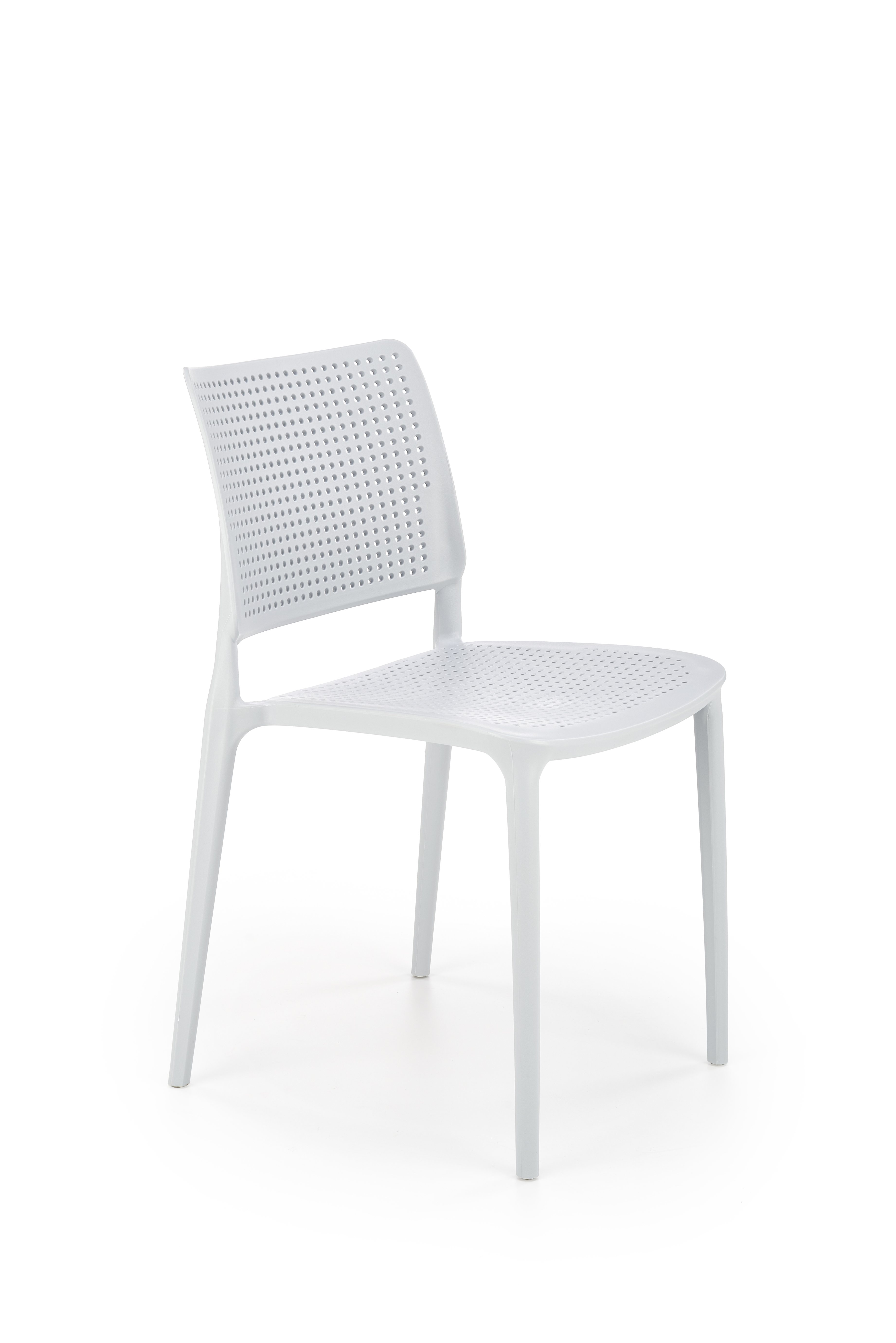 Krzesło z tworzywa K514 - jasny niebieski k514 krzesło jasny niebieski (1p=4szt)
