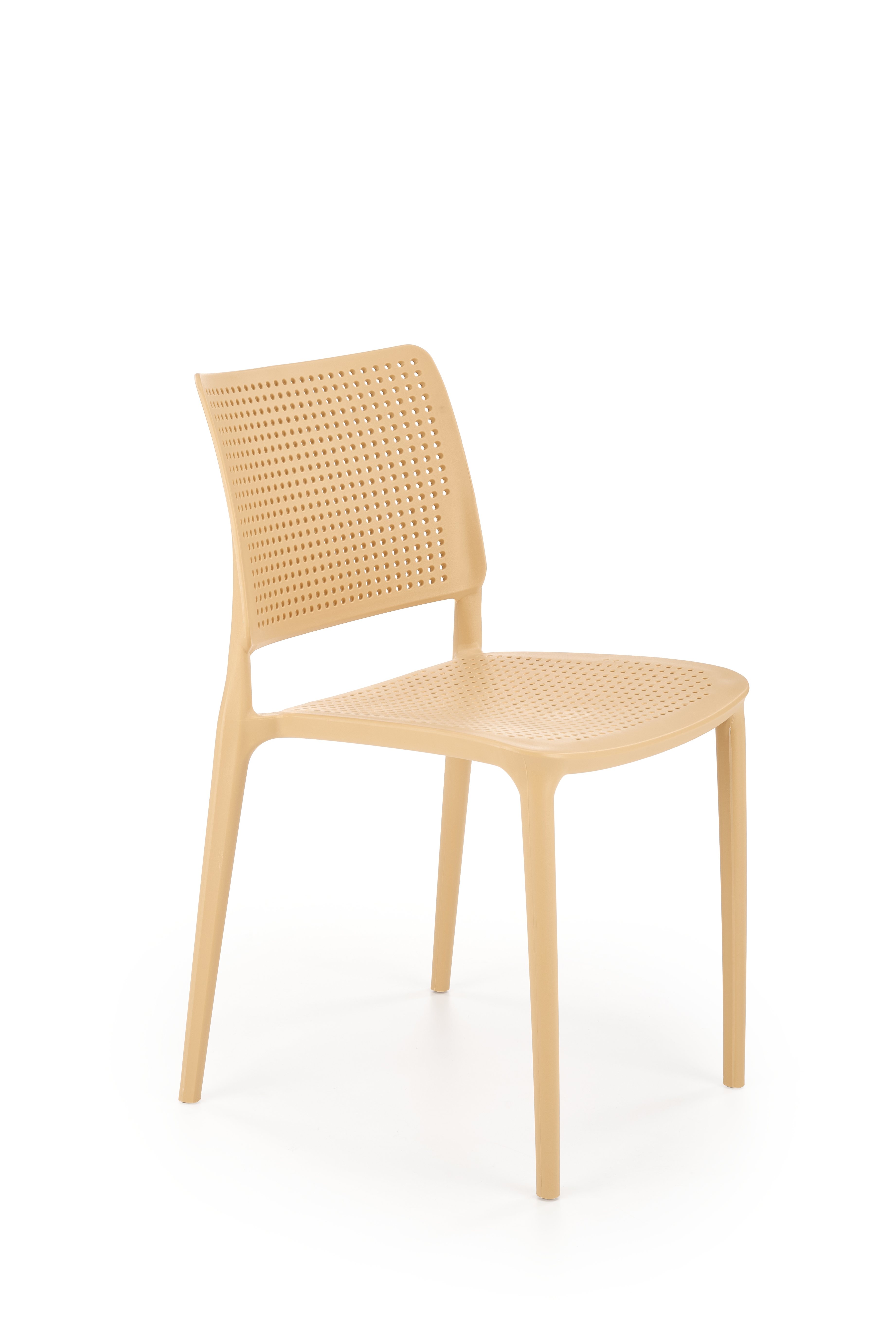 Krzesło z tworzywa K514 - pomarańczowy k514 krzesło pomarańczowy (1p=4szt)