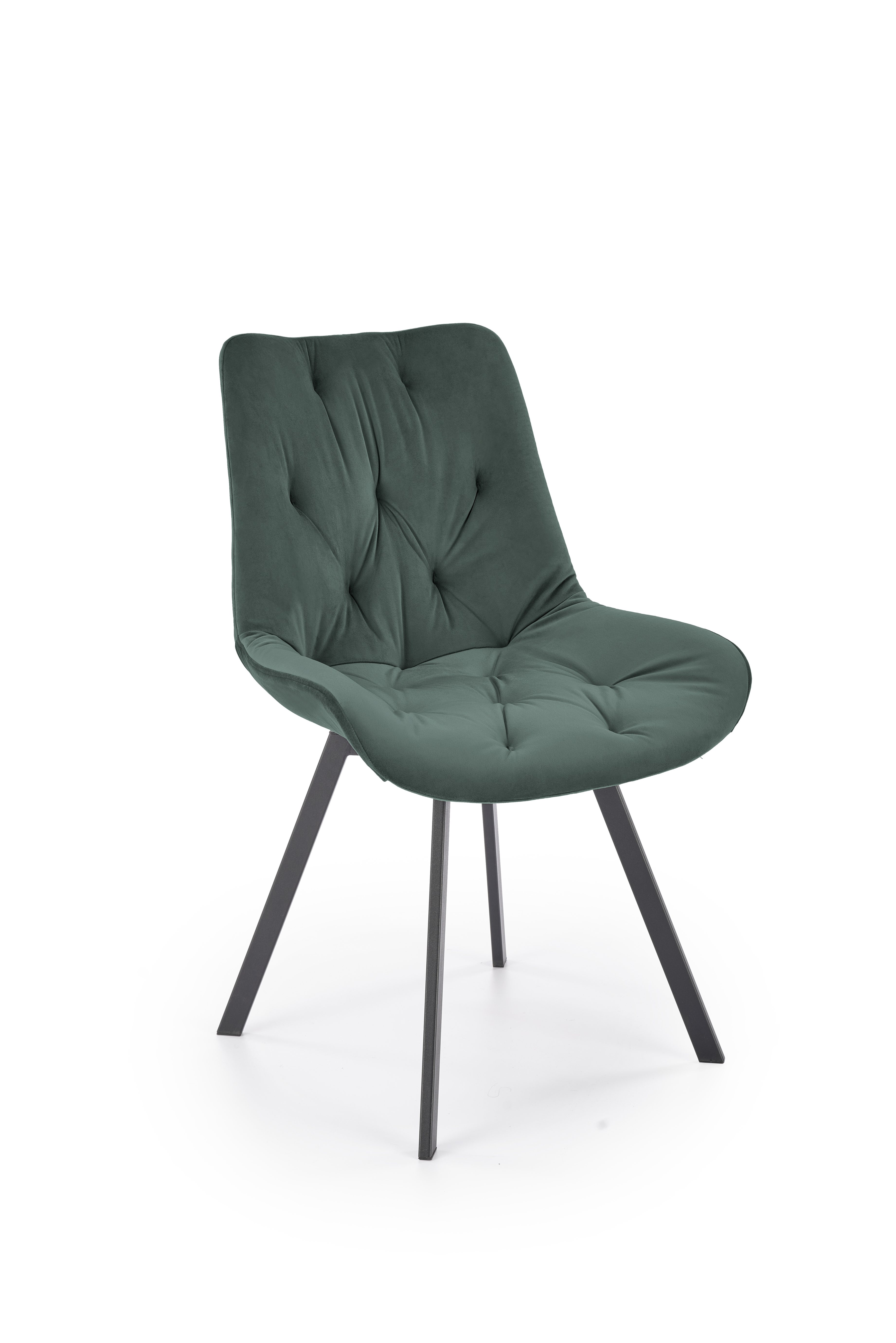 Krzesło tapicerowane K519 - ciemny zielony k519 krzesło ciemny zielony