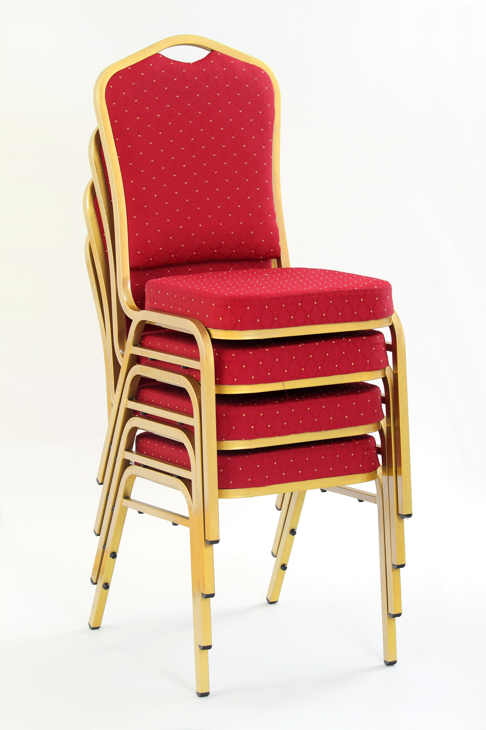 K66 krzesło bordowy, stelaż złoty k66 krzesło bordowy, stelaż złoty