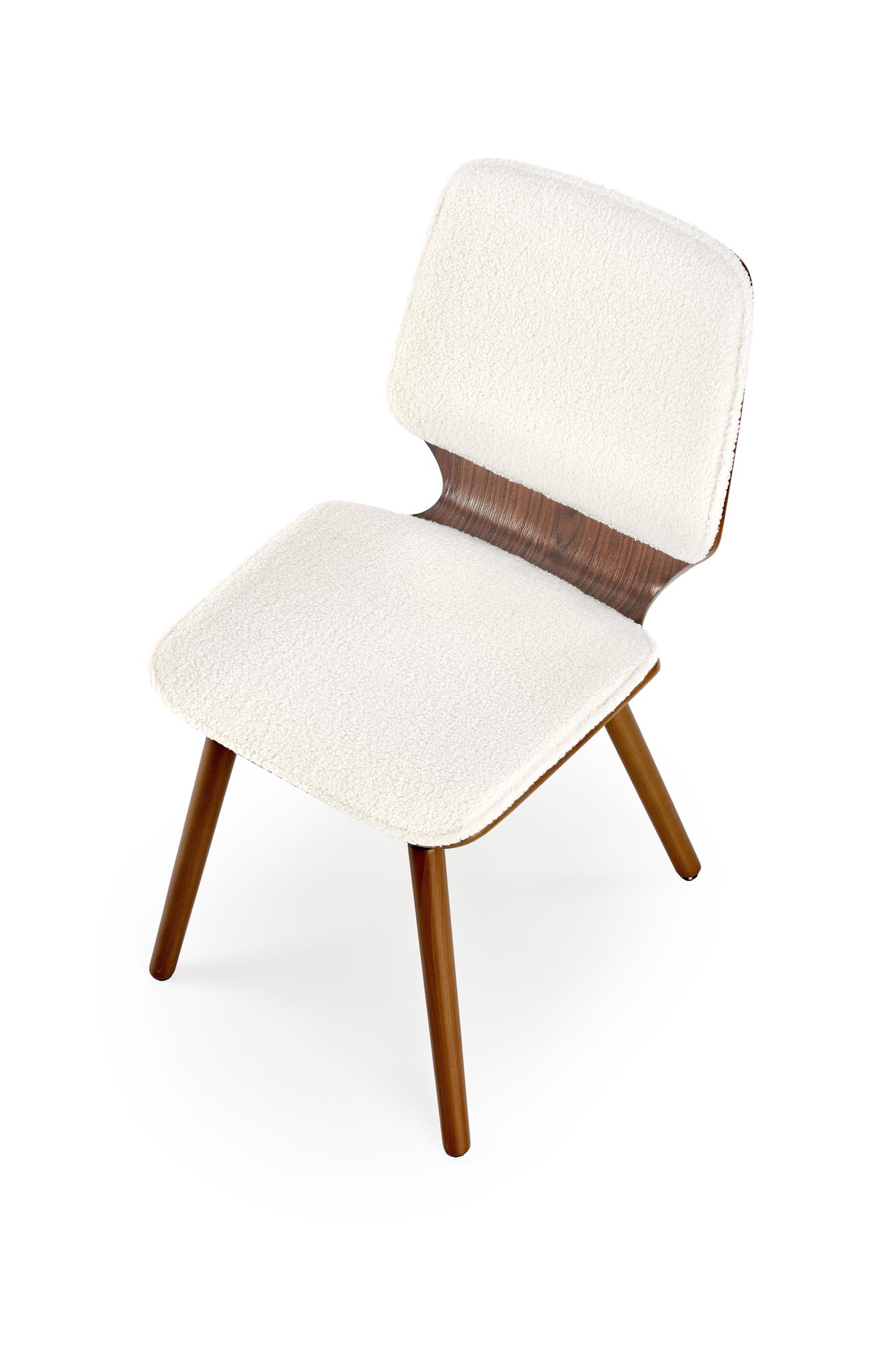 Krzesło drewniane K511 - kremowy / orzechowy krzesło drewniane k511 - kremowy / orzechowy