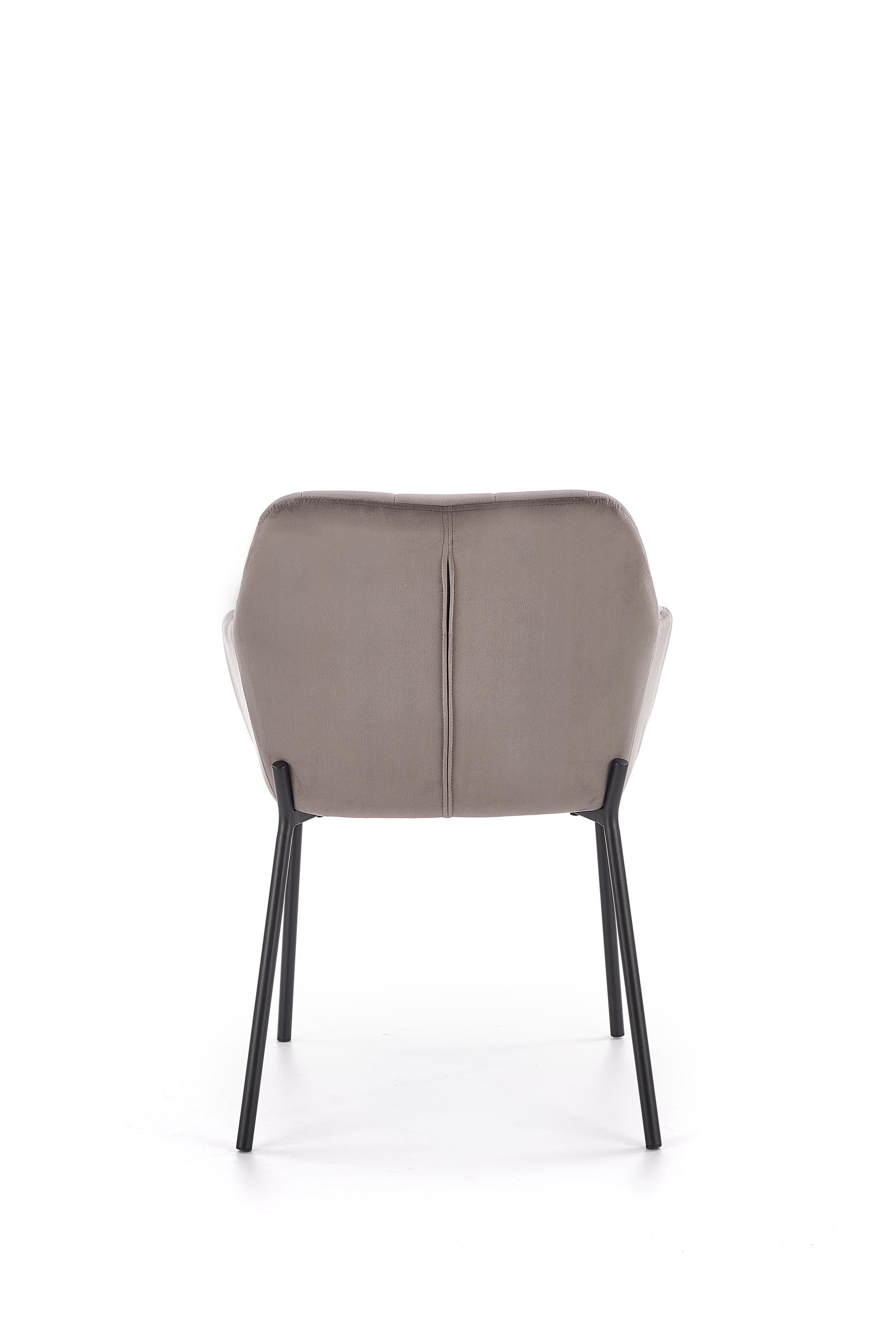Krzesło K305 - popielaty / czarny krzesło k305 - popielaty / czarny