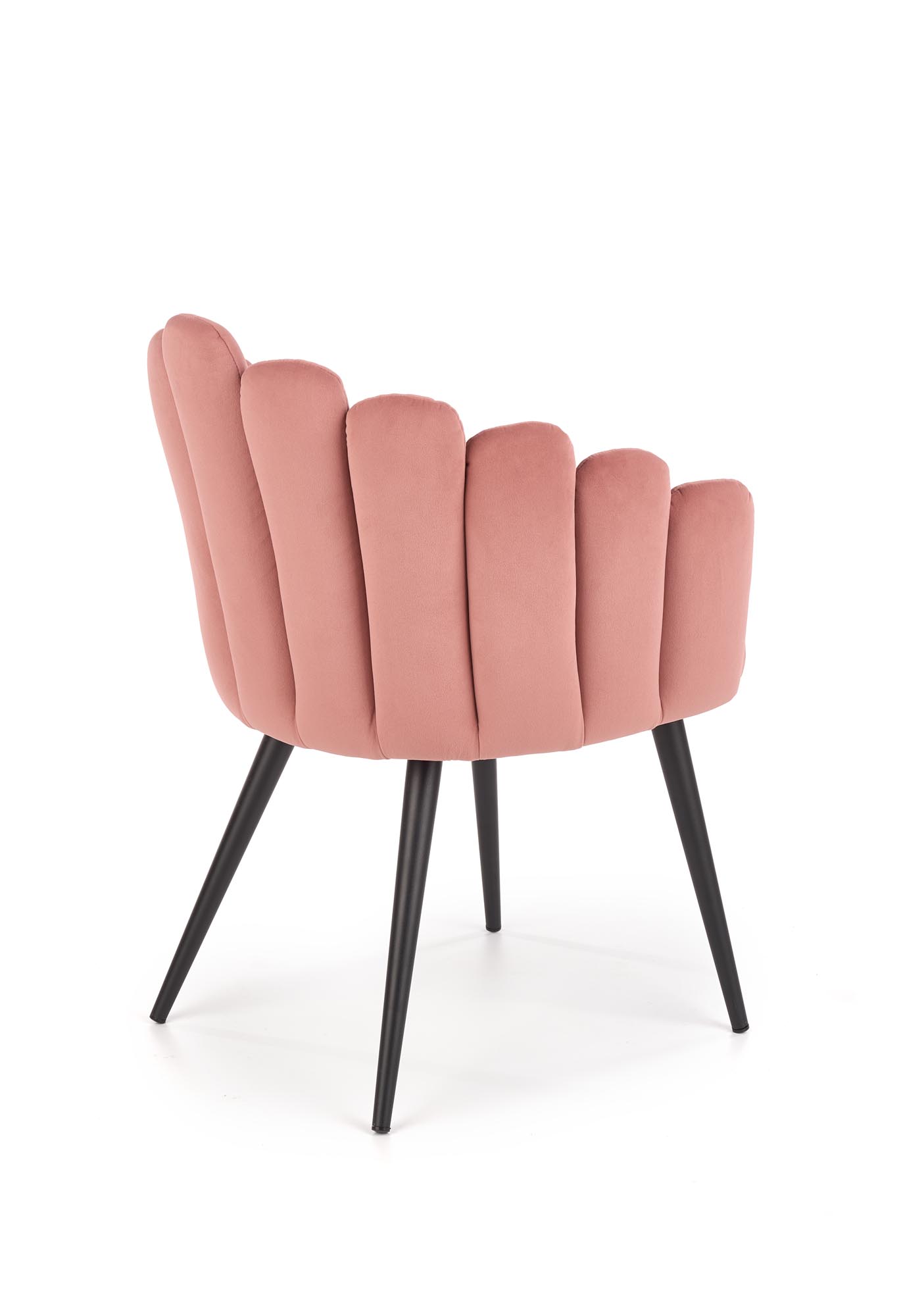 Krzesło K410 - różowy velvet krzesło k410 - różowy velvet