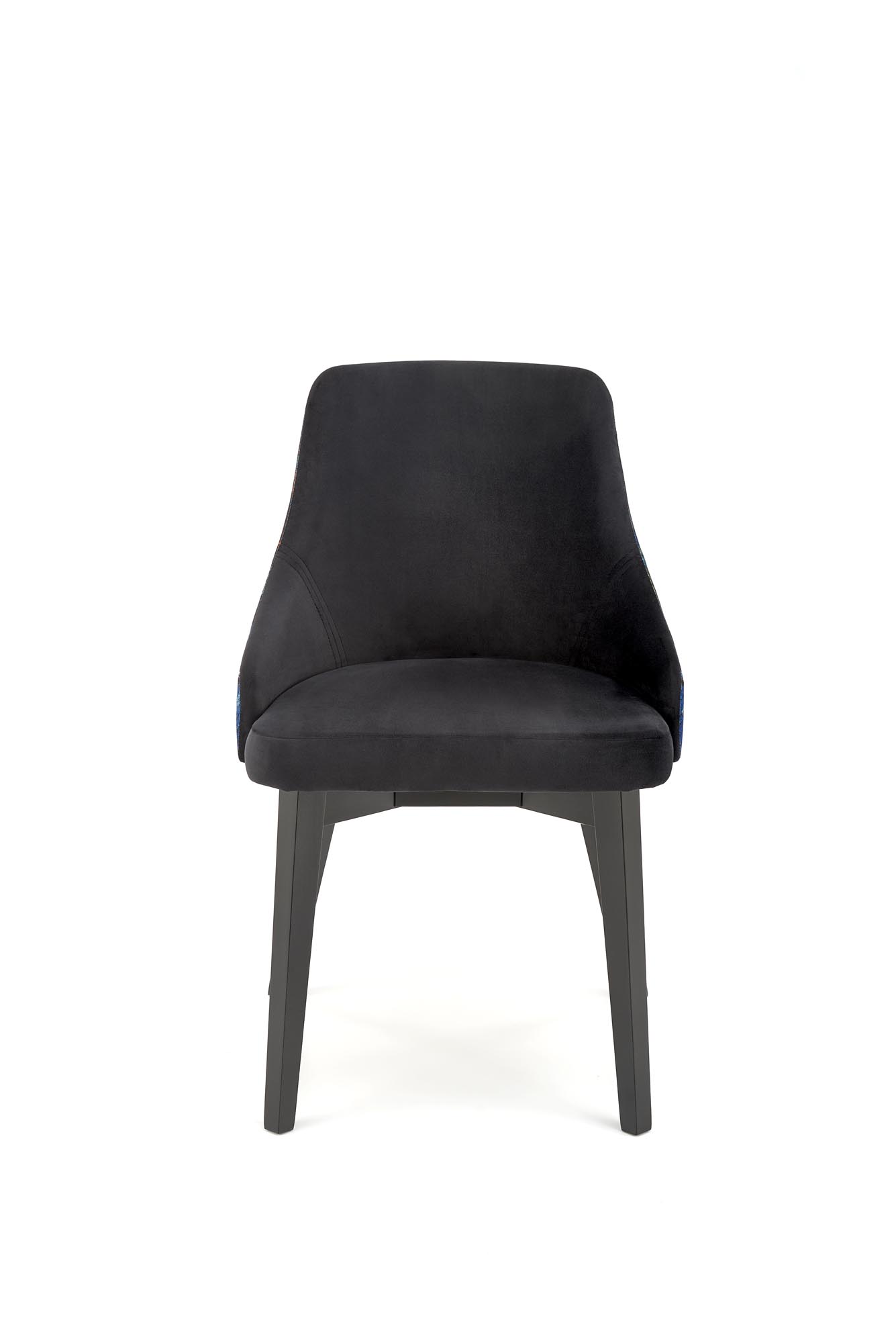 Krzesło tapicerowane Endo - czarny krzesło tapicerowane endo - czarny