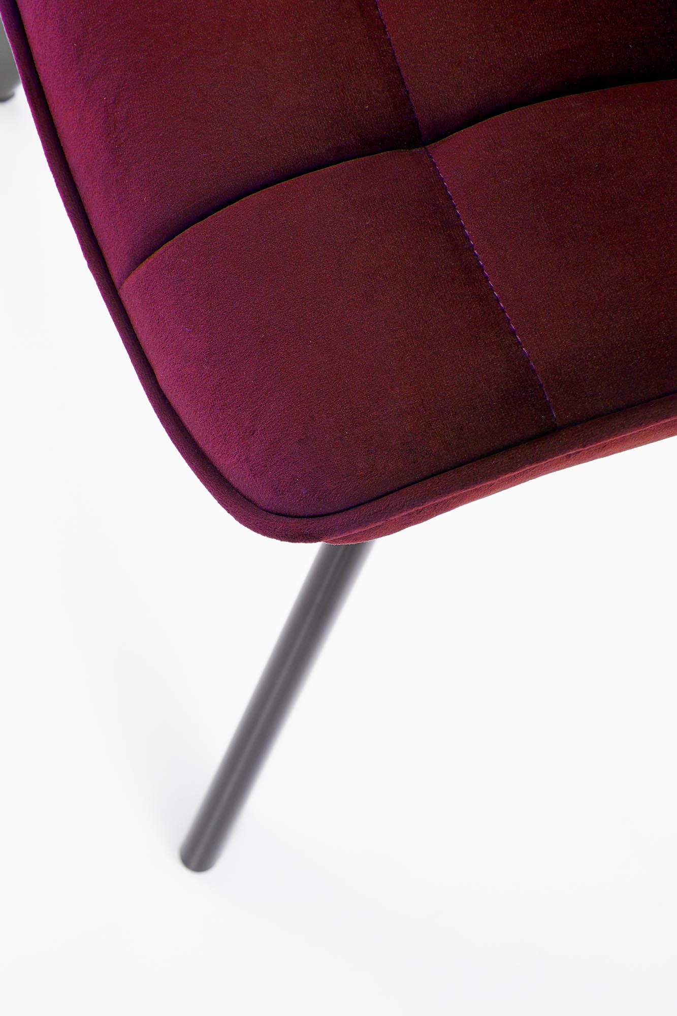 Krzesło tapicerowane K332 - bordowy krzesło tapicerowane k332 - bordowy