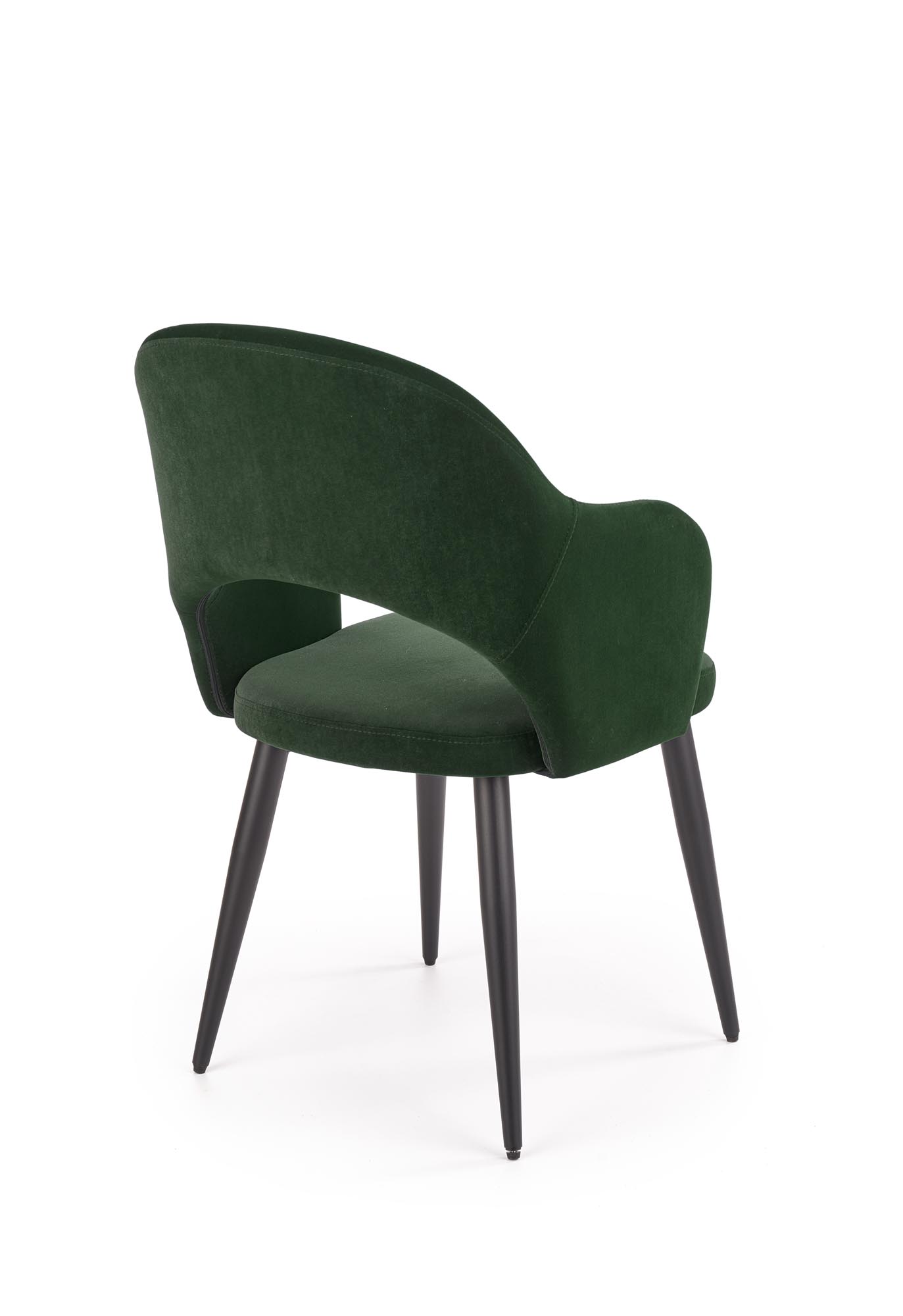 Krzesło tapicerowane K364 - ciemny zielony krzesło tapicerowane k364 - ciemny zielony