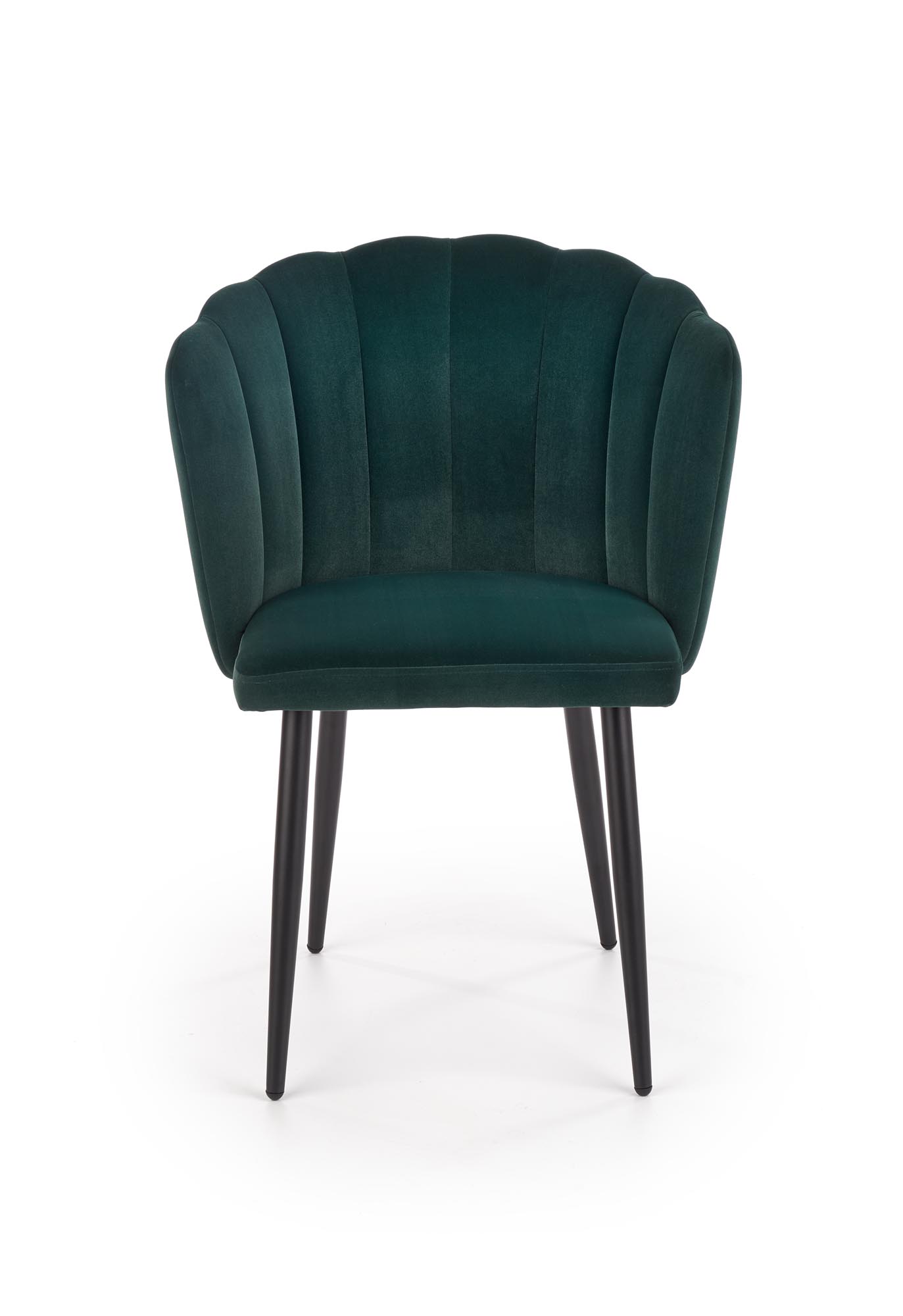 Krzesło tapicerowane K386 - ciemny zielony krzesło tapicerowane k386 - ciemny zielony