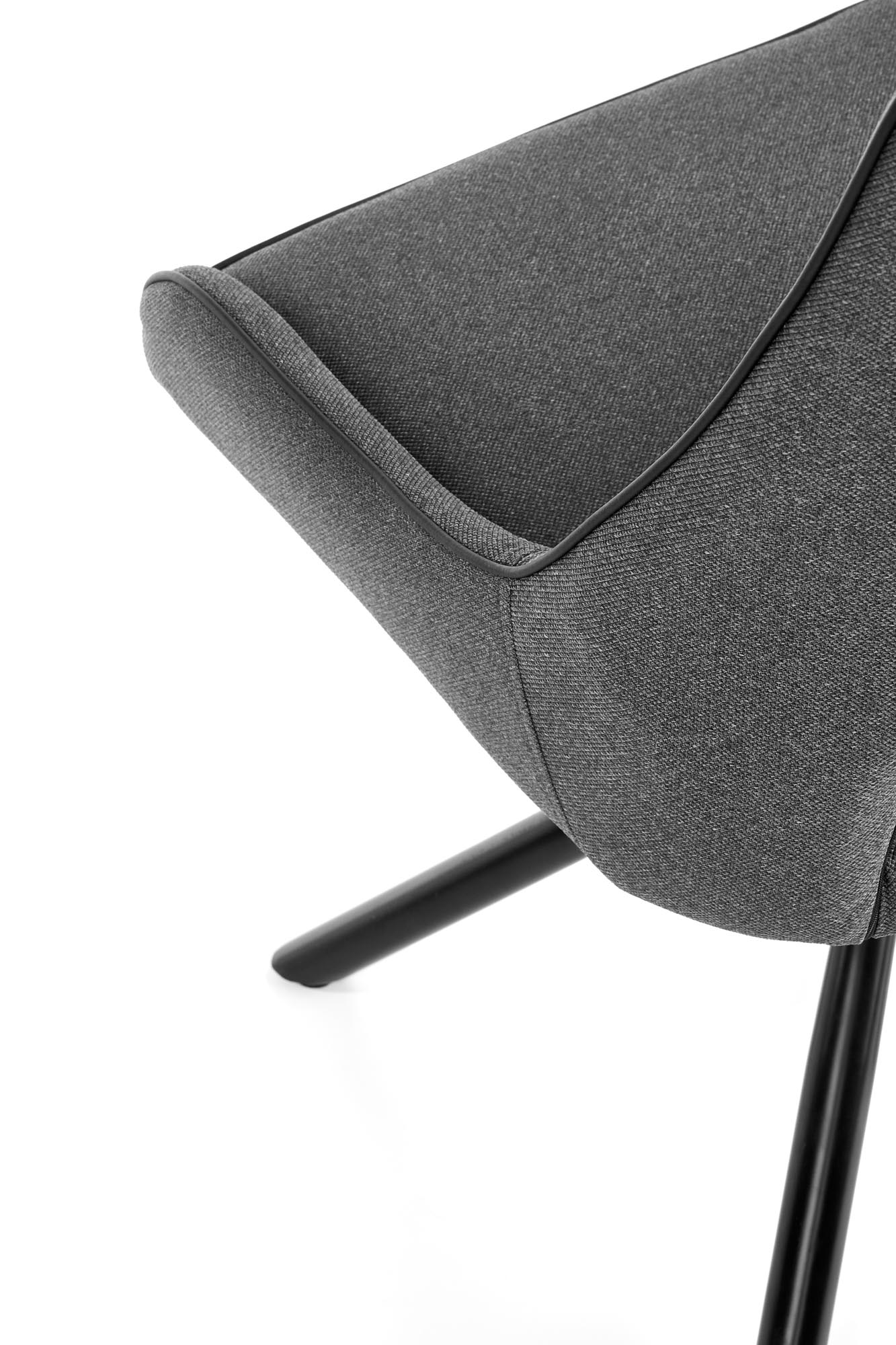 Krzesło tapicerowane K409 - popielaty krzesło tapicerowane k409 - popielaty