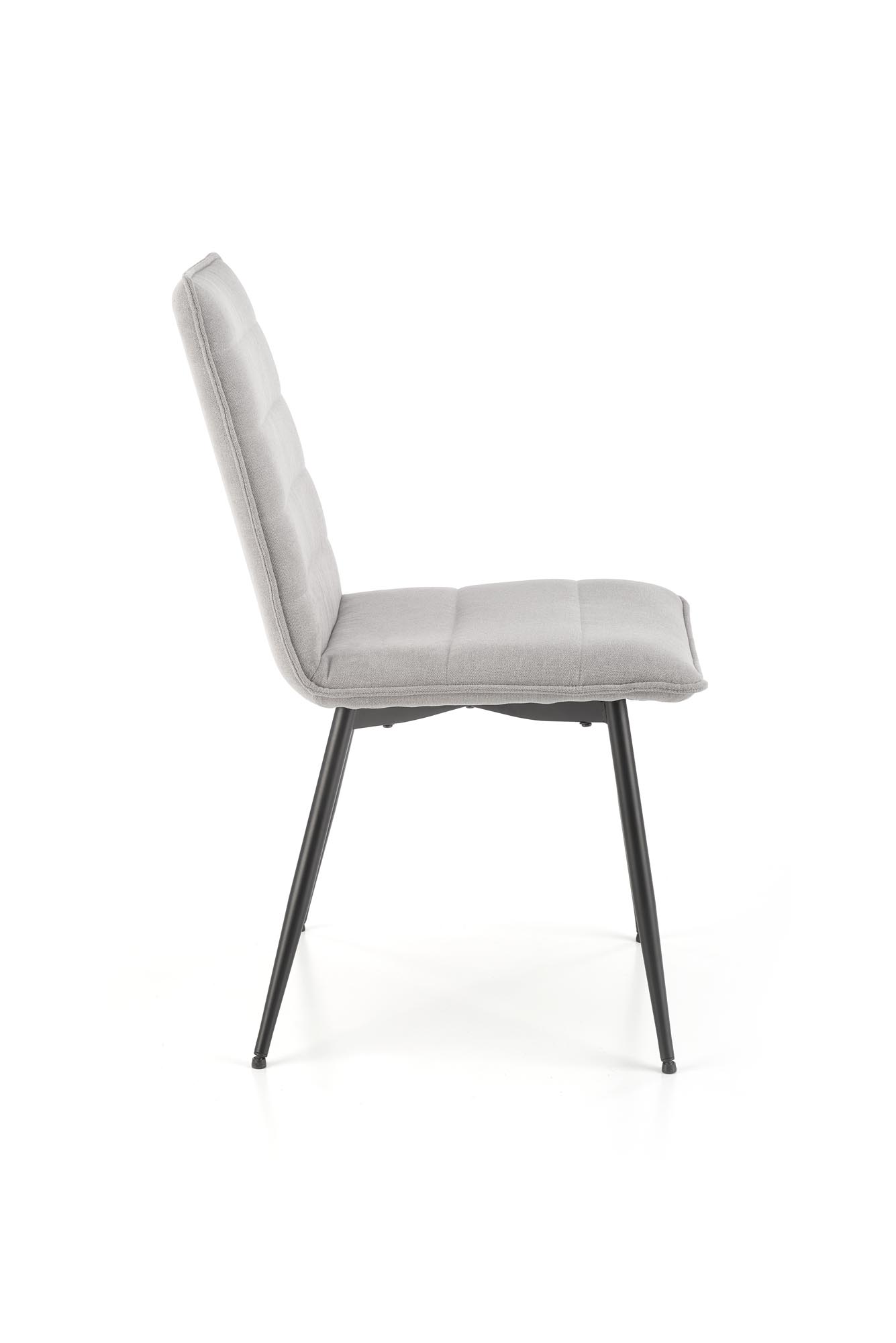 Krzeslo tapicerowane K493 - popielaty krzeslo tapicerowane k493 - popielaty