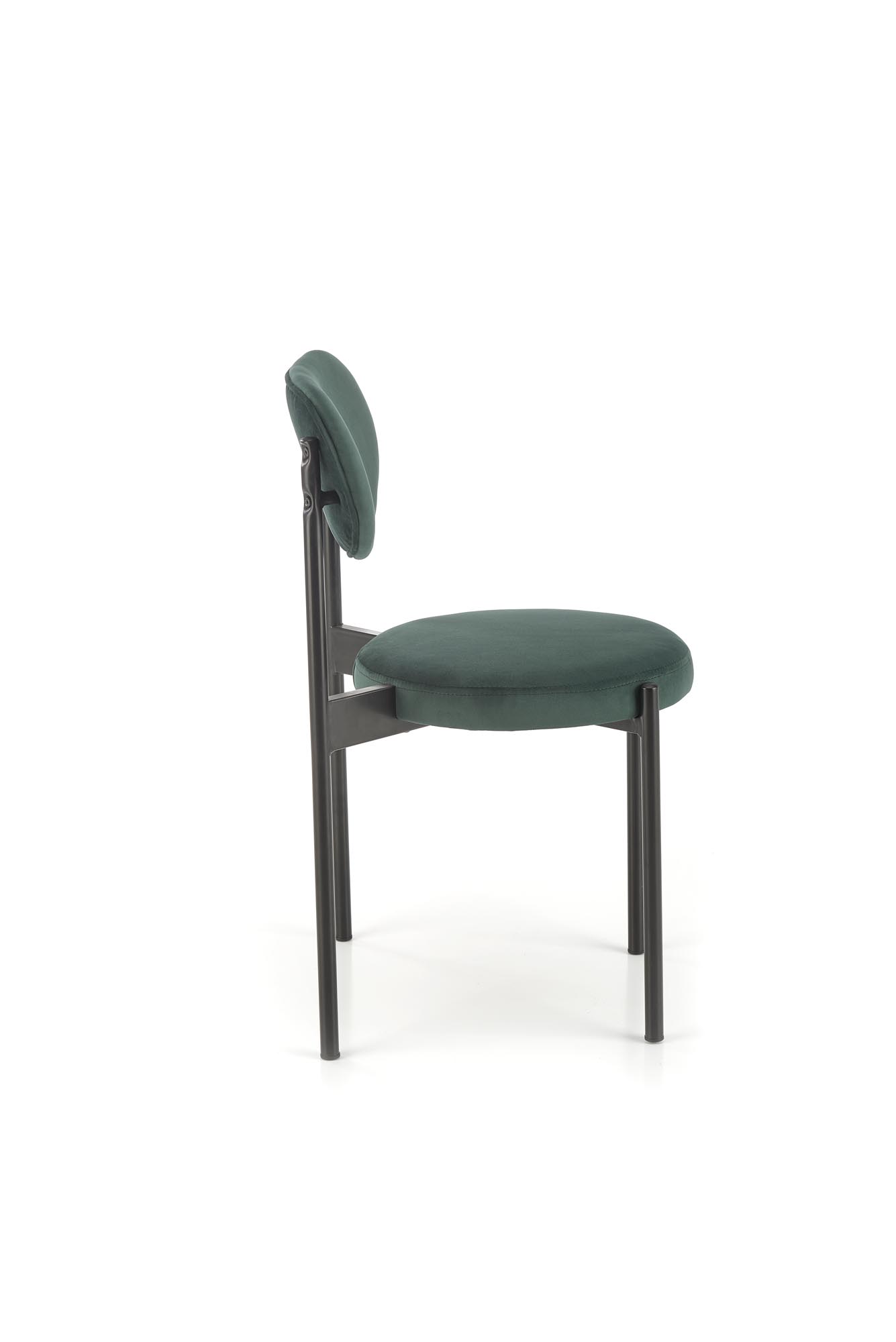 Krzesło tapicerowane K509 - ciemna zieleń krzesło tapicerowane k509 - ciemna zieleń