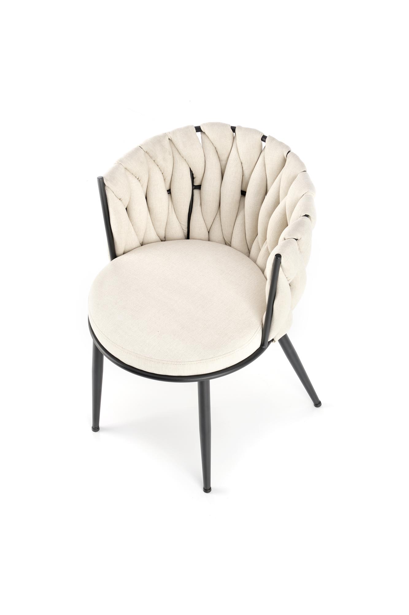 Krzesło tapicerowane K516 - jasny beżowy krzesło tapicerowane k516 - jasny beżowy