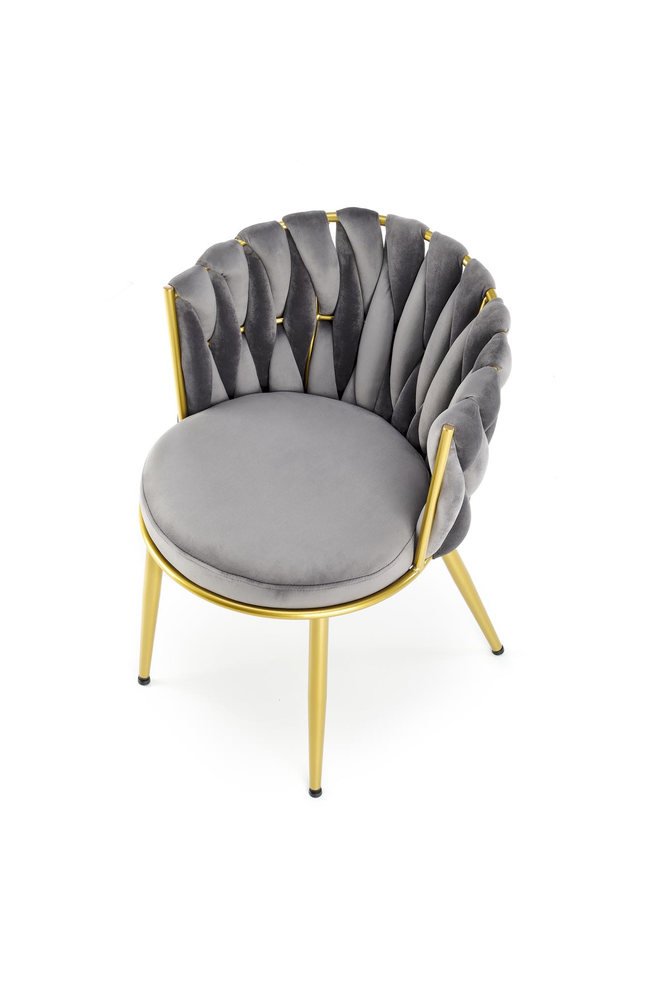Krzesło tapicerowane K517 - popielaty krzesło tapicerowane k517 - popielaty
