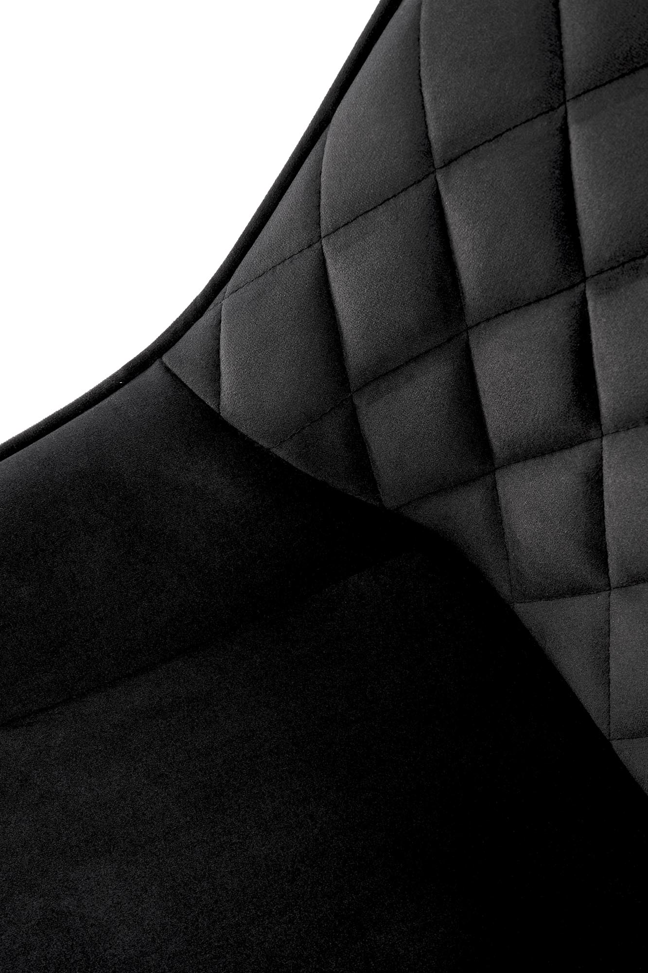 Krzesło tapicerowane K520 - czarny krzesło tapicerowane k520 - czarny