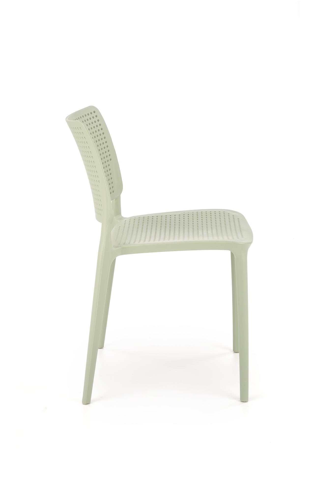 Krzesło z tworzywa K514 - miętowy krzesło z tworzywa k514 - miętowy