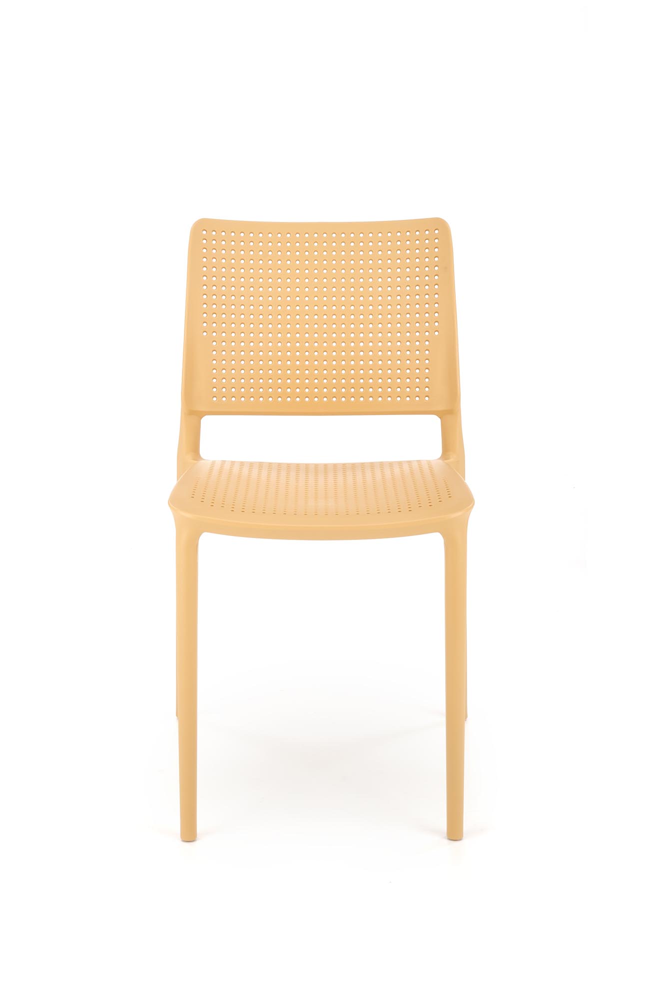 Krzesło z tworzywa K514 - pomarańczowy krzesło z tworzywa k514 - pomarańczowy