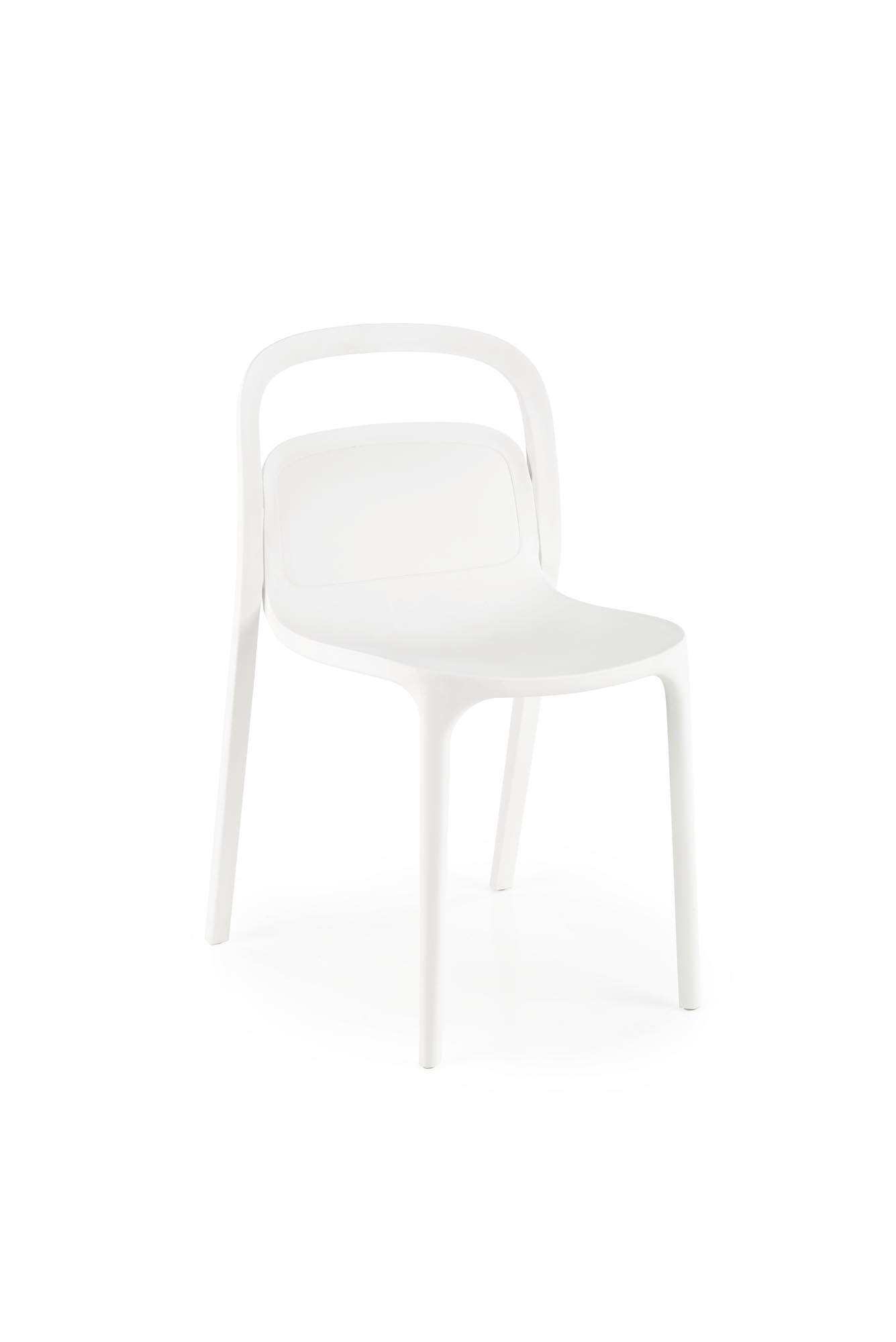 Krzesło z tworzywa sztucznego K490 - biały krzesło z tworzywa sztucznego k490 - biały