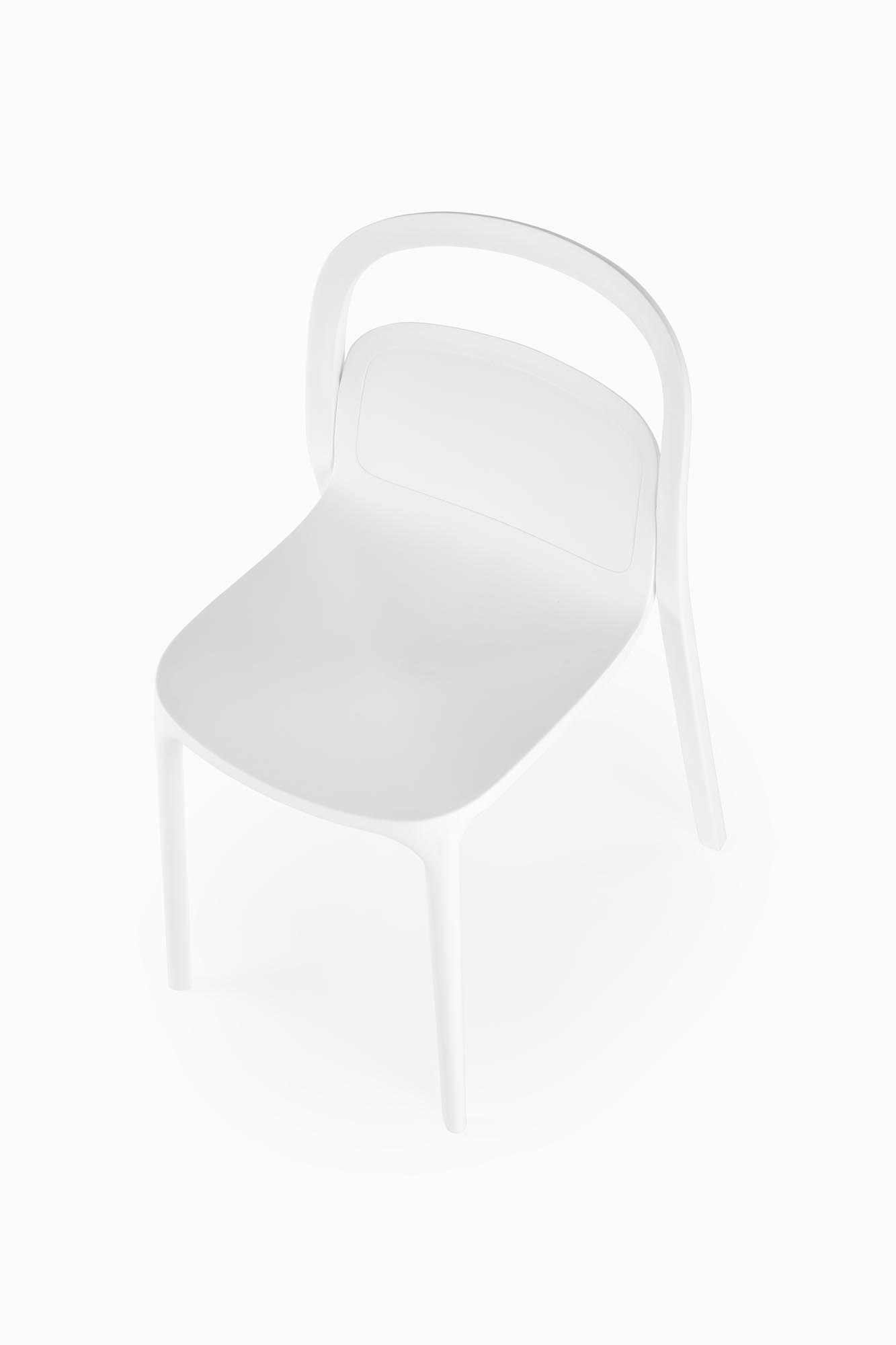 Krzesło z tworzywa sztucznego K490 - biały krzesło z tworzywa sztucznego k490 - biały