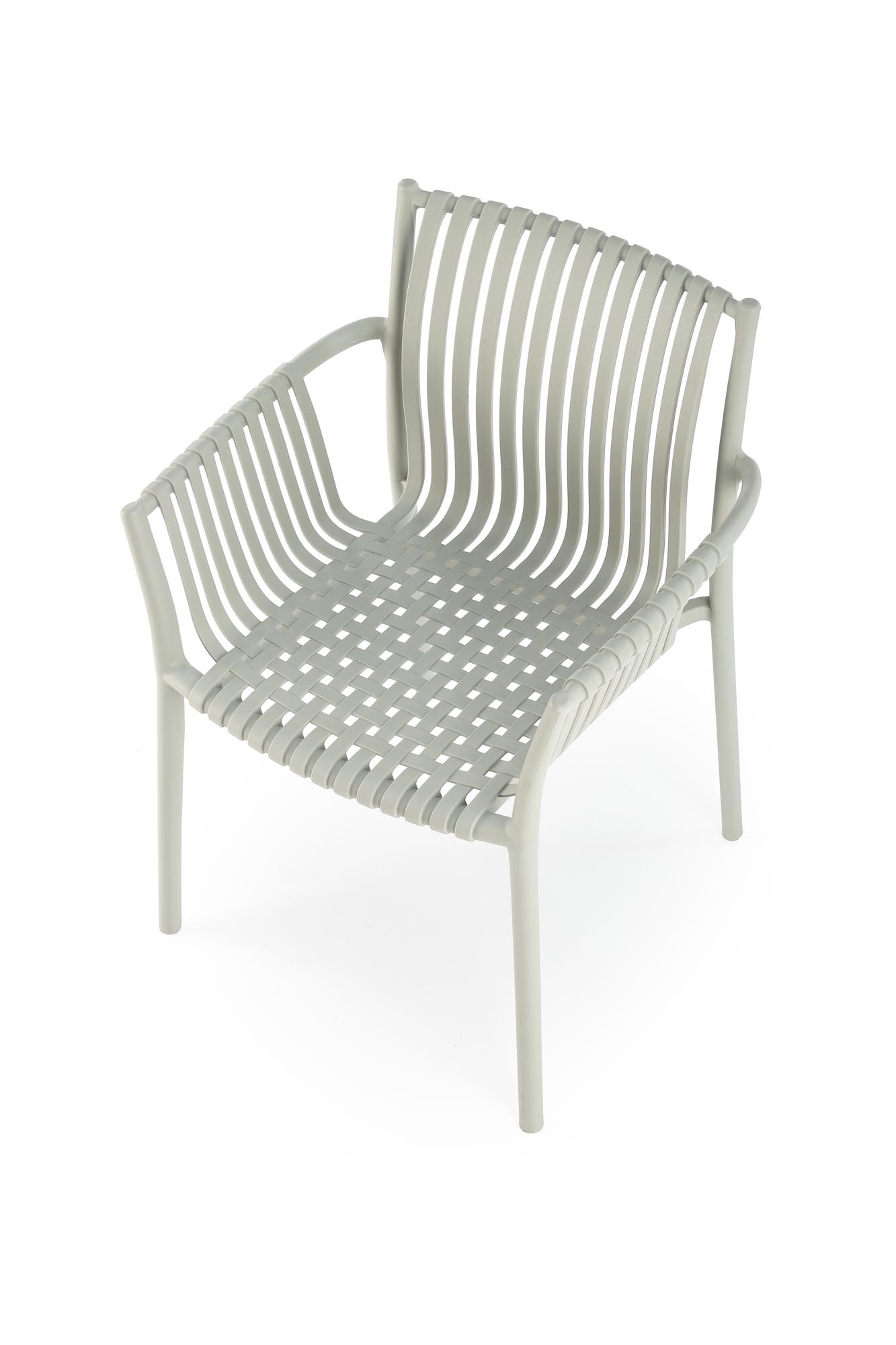 Krzesło z tworzywa sztucznego K492 - popielaty krzesło z tworzywa sztucznego k492 - popielaty