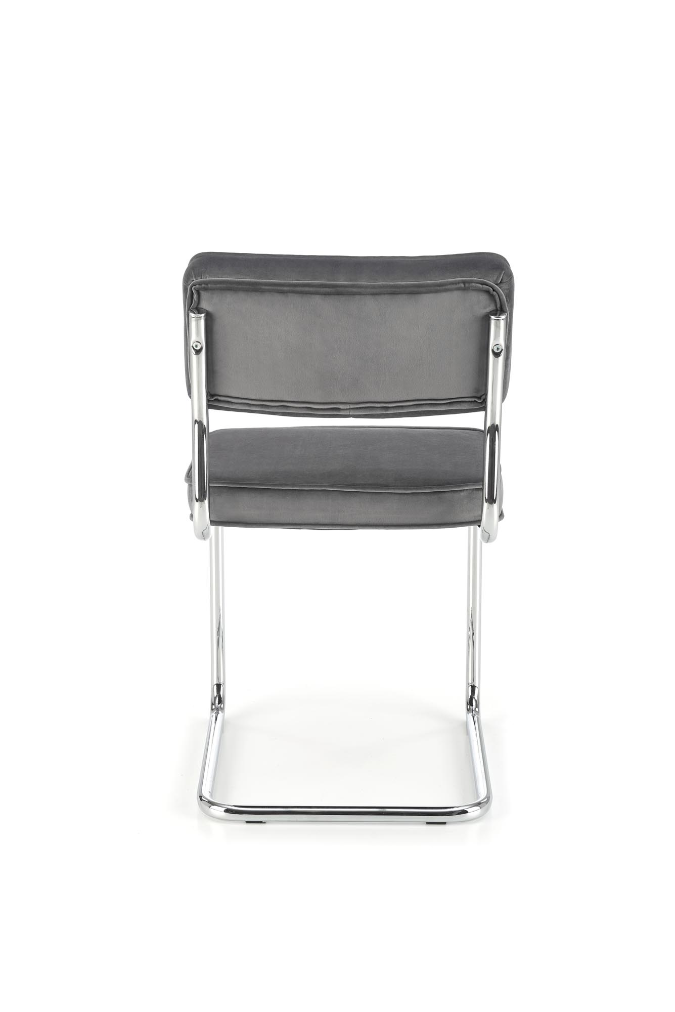 Krzeszło metalowe K510 - popielaty krzeszło metalowe k510 - popielaty