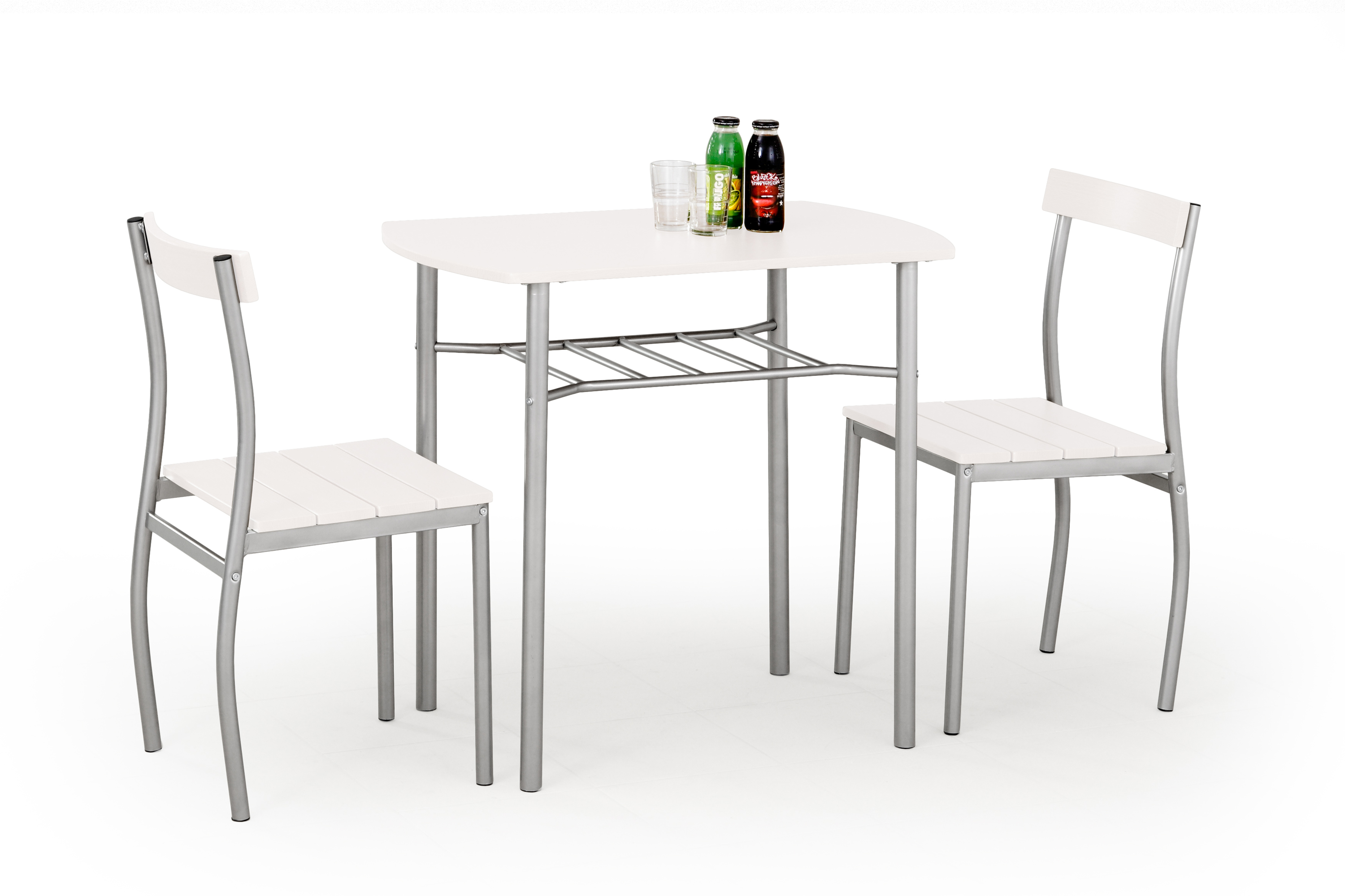 LANCE zestaw: stół + 2 krzesła, biały lance zestaw: stół + 2 krzesła, biały