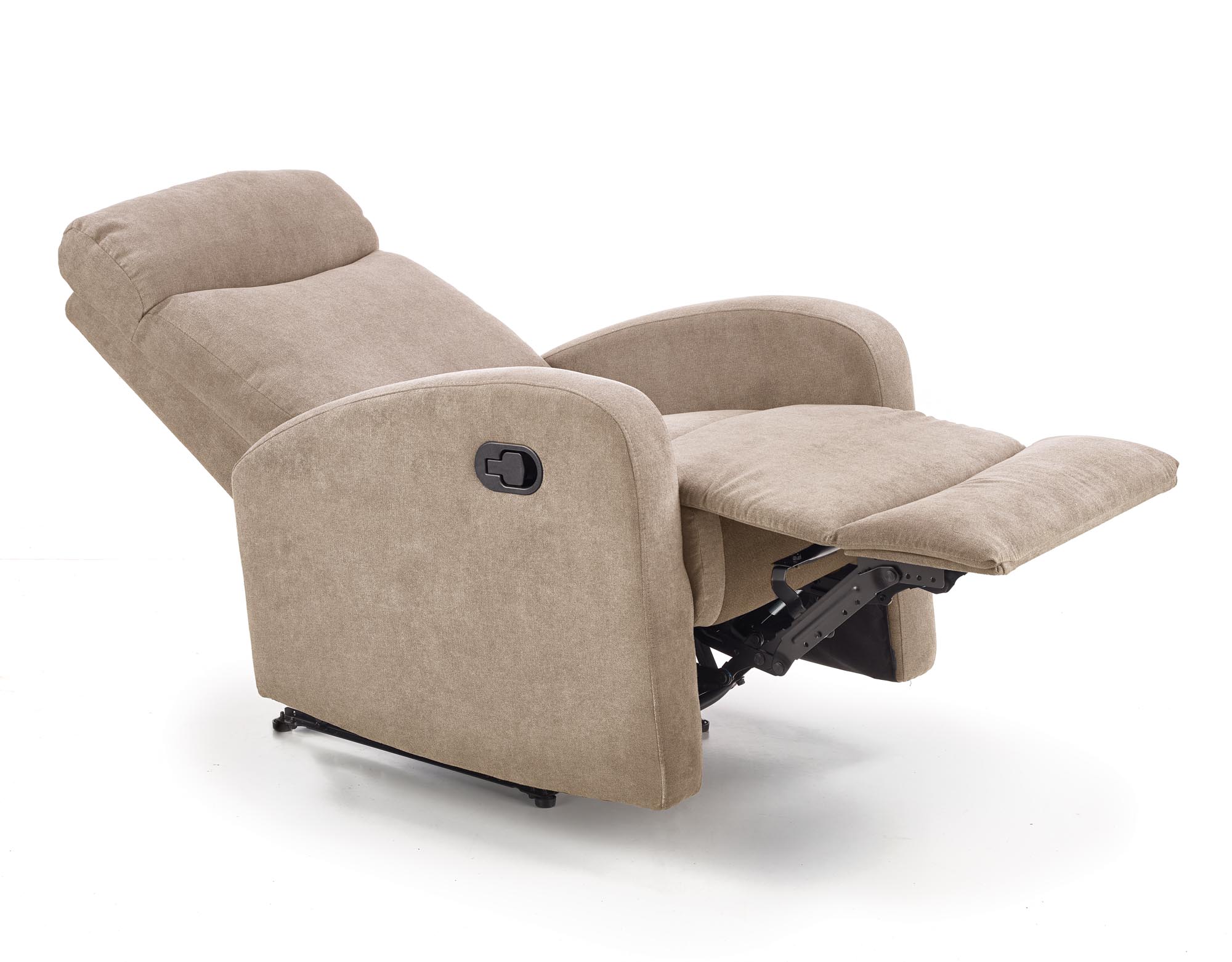 Rozkładany fotel wypoczynkowy Oslo 1S - beżowy rozkładany fotel wypoczynkowy oslo 1s - beżowy