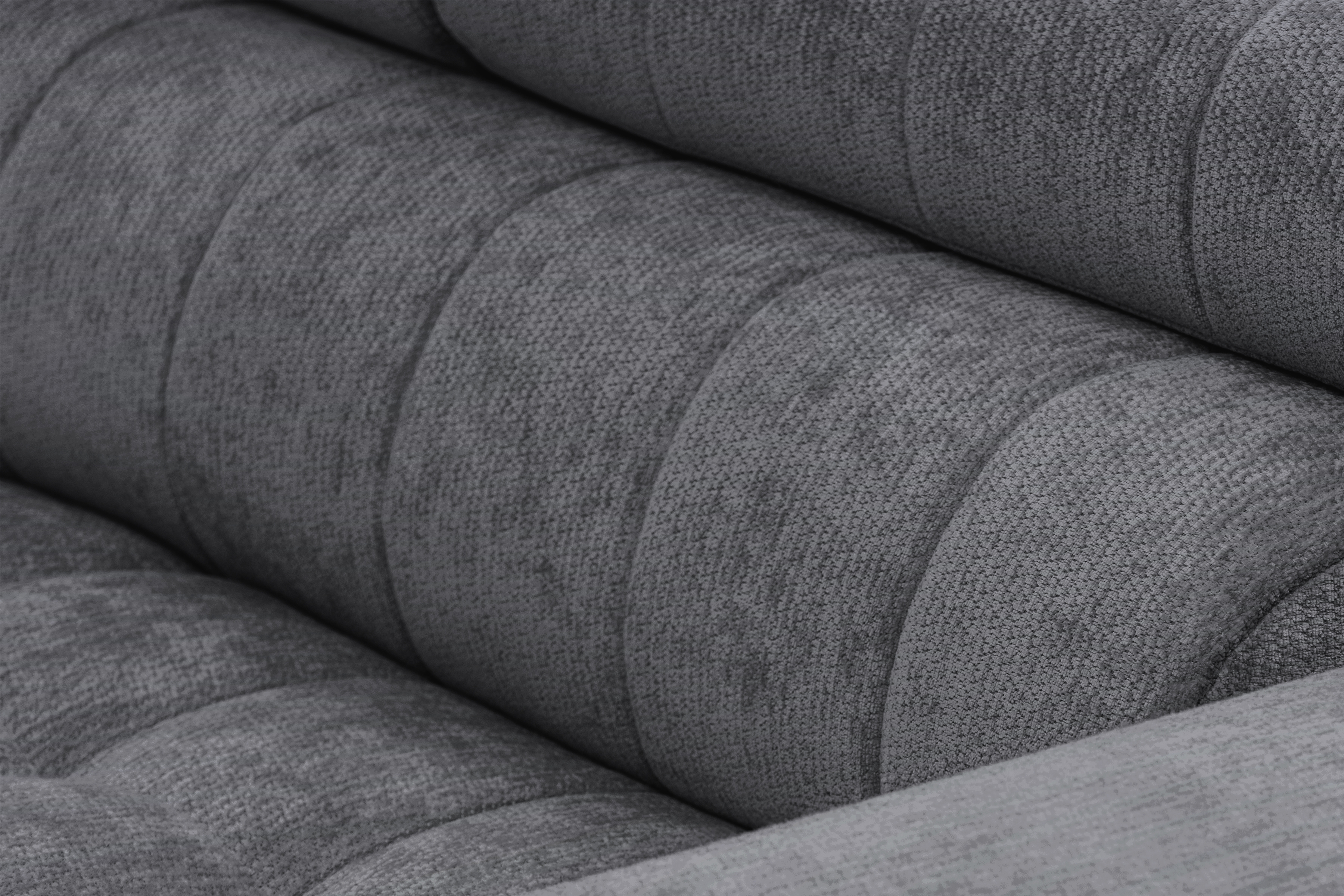 Sofa Nardo z funkcją spania - szary szenil Vibe 95