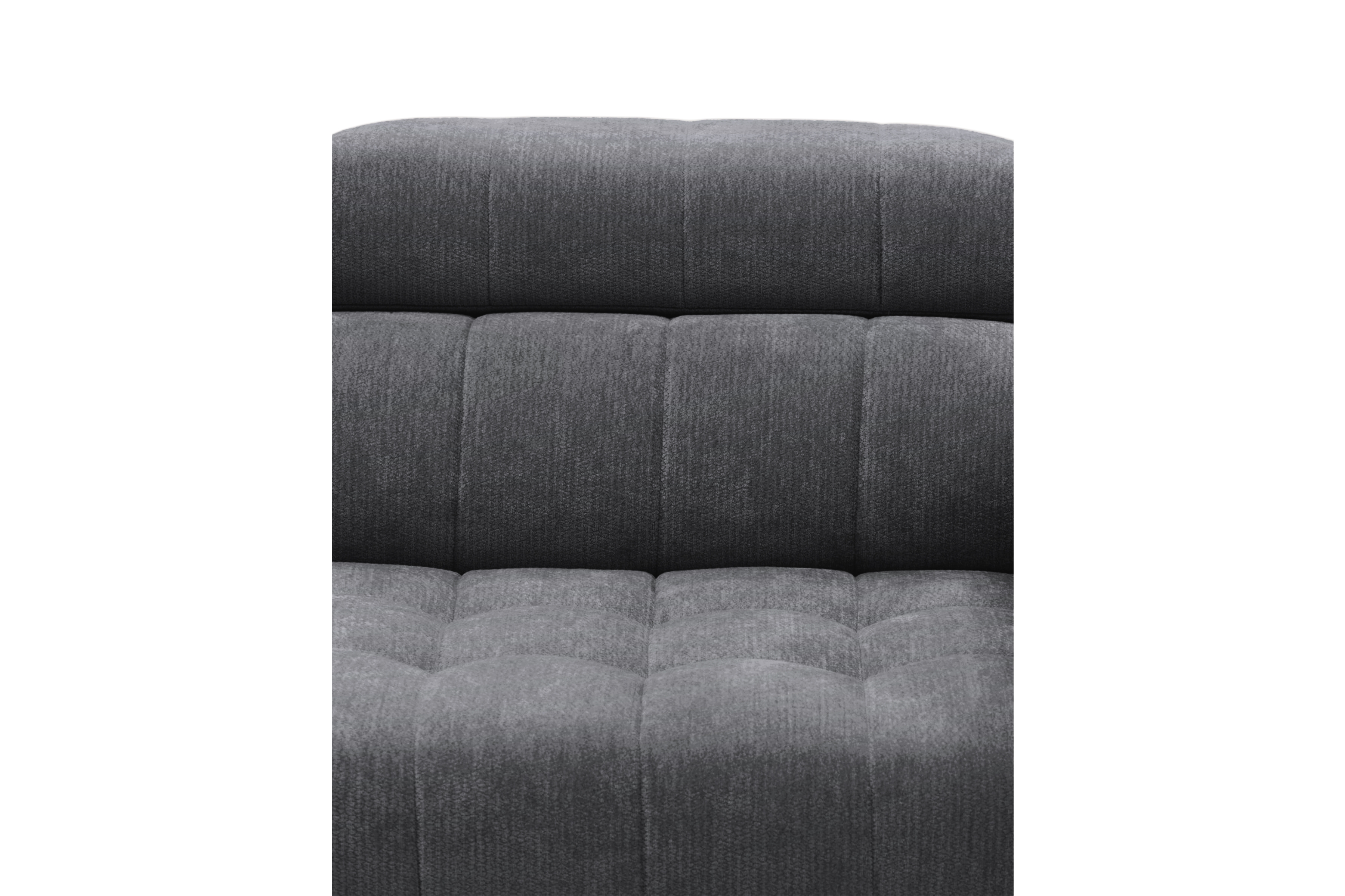 Sofa Nardo z funkcją spania - szary szenil Vibe 95