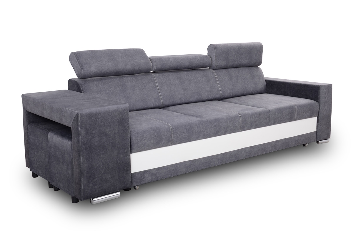 Sofa Rozkładana Z Pufami Dino Meble