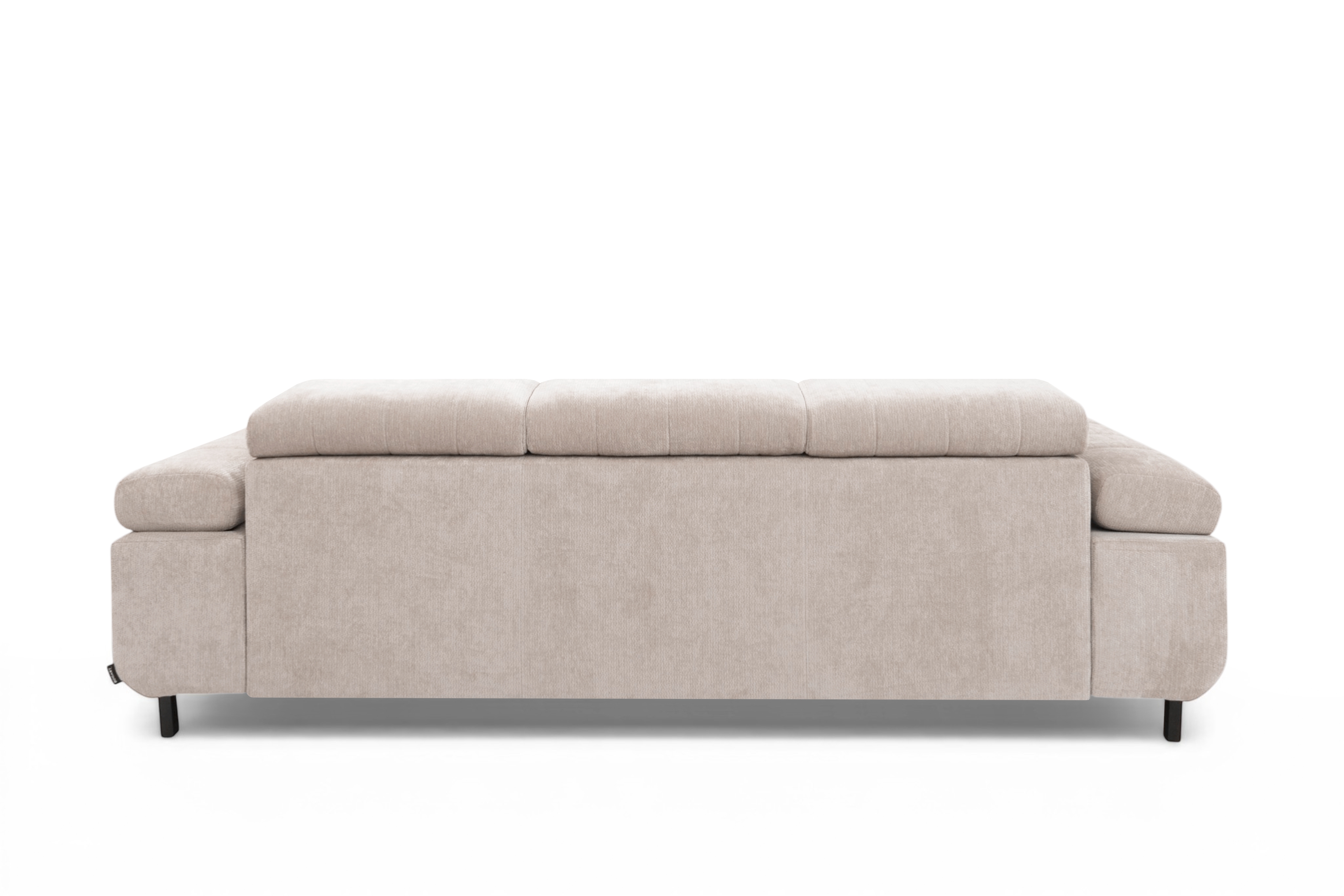 Sofa trzyosobowa Tyrion z funkcją spania - beżowy szenil Vibe 08