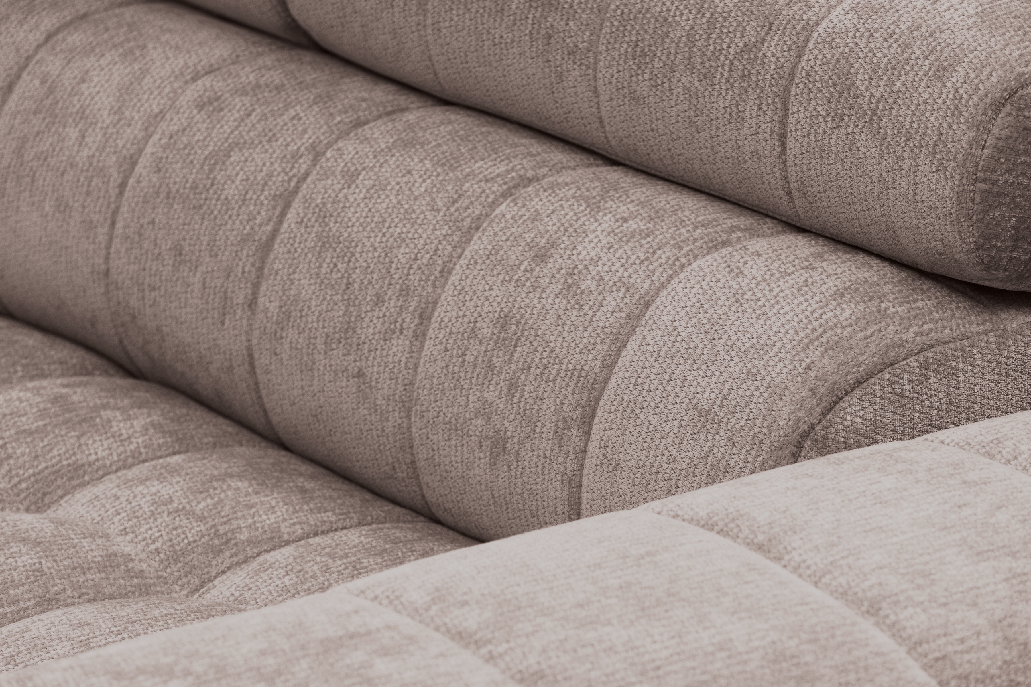 Sofa trzyosobowa Tyrion z funkcją spania - brązowy szenil Vibe 21