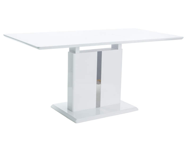 Stół rozkładany Dallas (110-150)X75 - biały lakier  stÓŁ dallas biaŁy lakier (110-150)x75