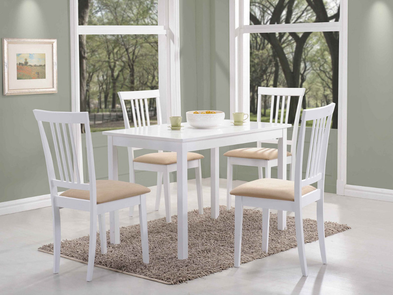Stół do jadalni Fiord 110x70 cm - biały Stół do jadalni Fiord 110x70 cm - biały