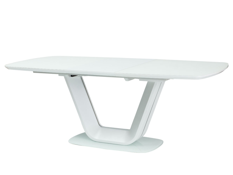 Stół rozkładany Armani 140-200x90 - biały mat Stół rozkładany Armani 140-200x90 - biały mat
