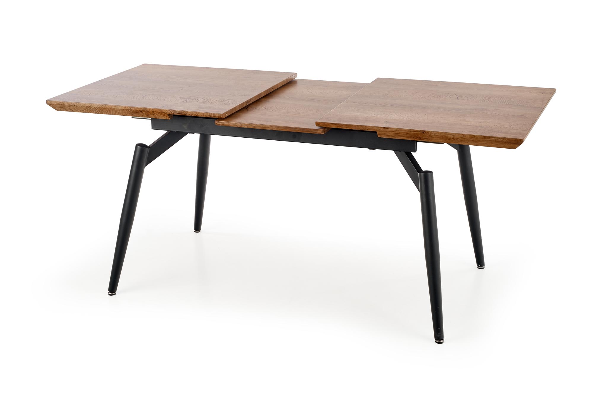 Stół rozkładany Cambell naturalny/czarny stół rozkładany cambell naturalny/czarny