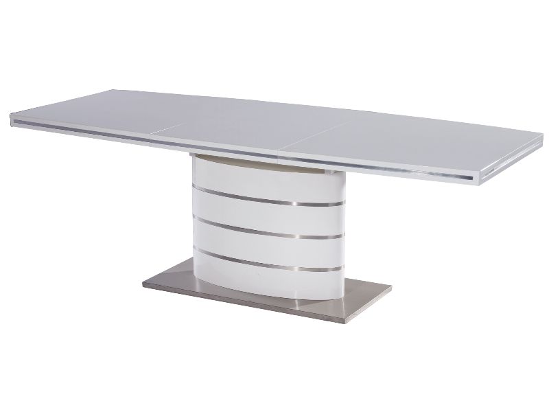 Stół rozkładany Fano 160(220)X90 - biały lakier stół rozkładany fano 160(220)x90 - biały lakier