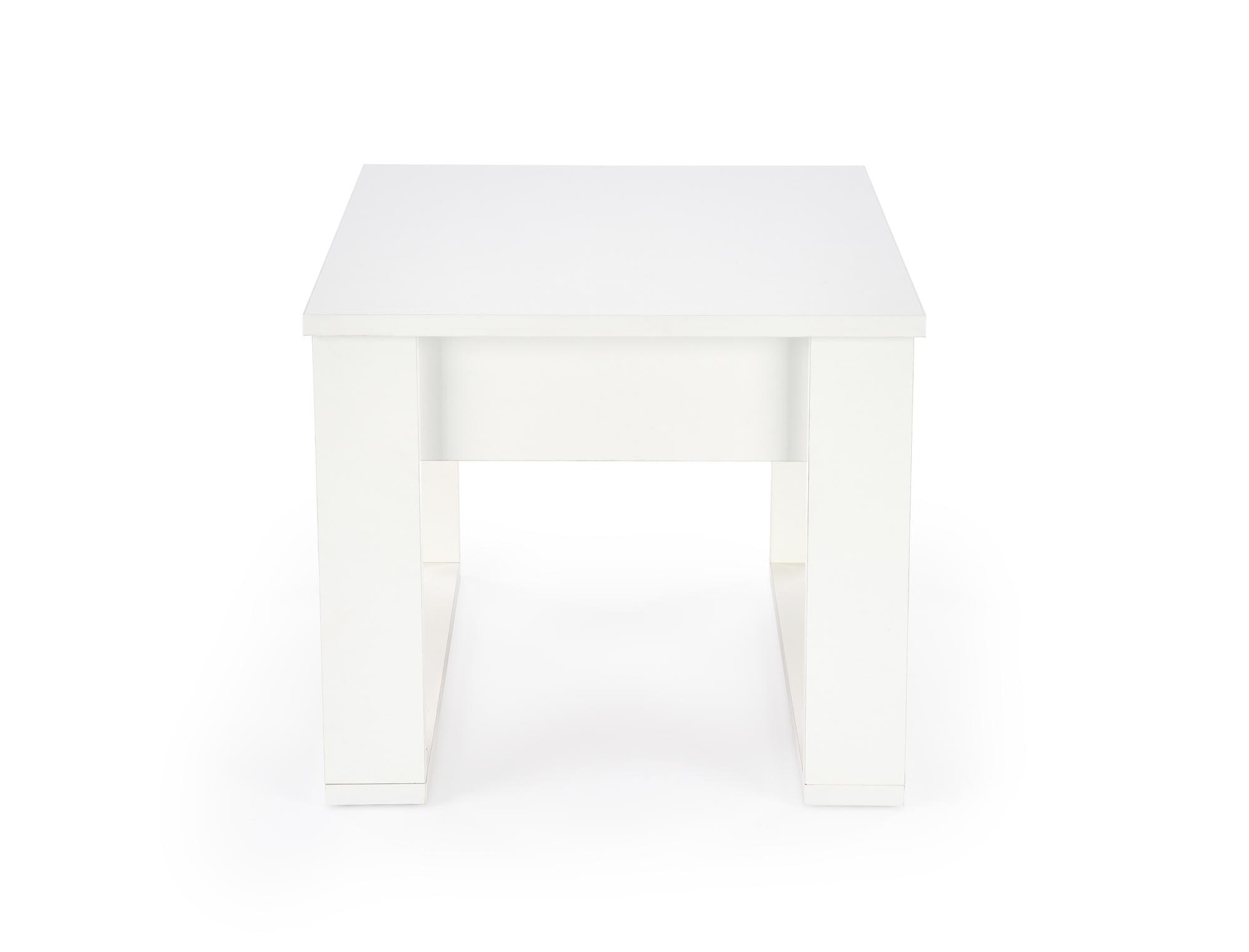 Stolik kawowy Nea Kwadrat - kolor biały stolik kawowy nea kwadrat - kolor biały